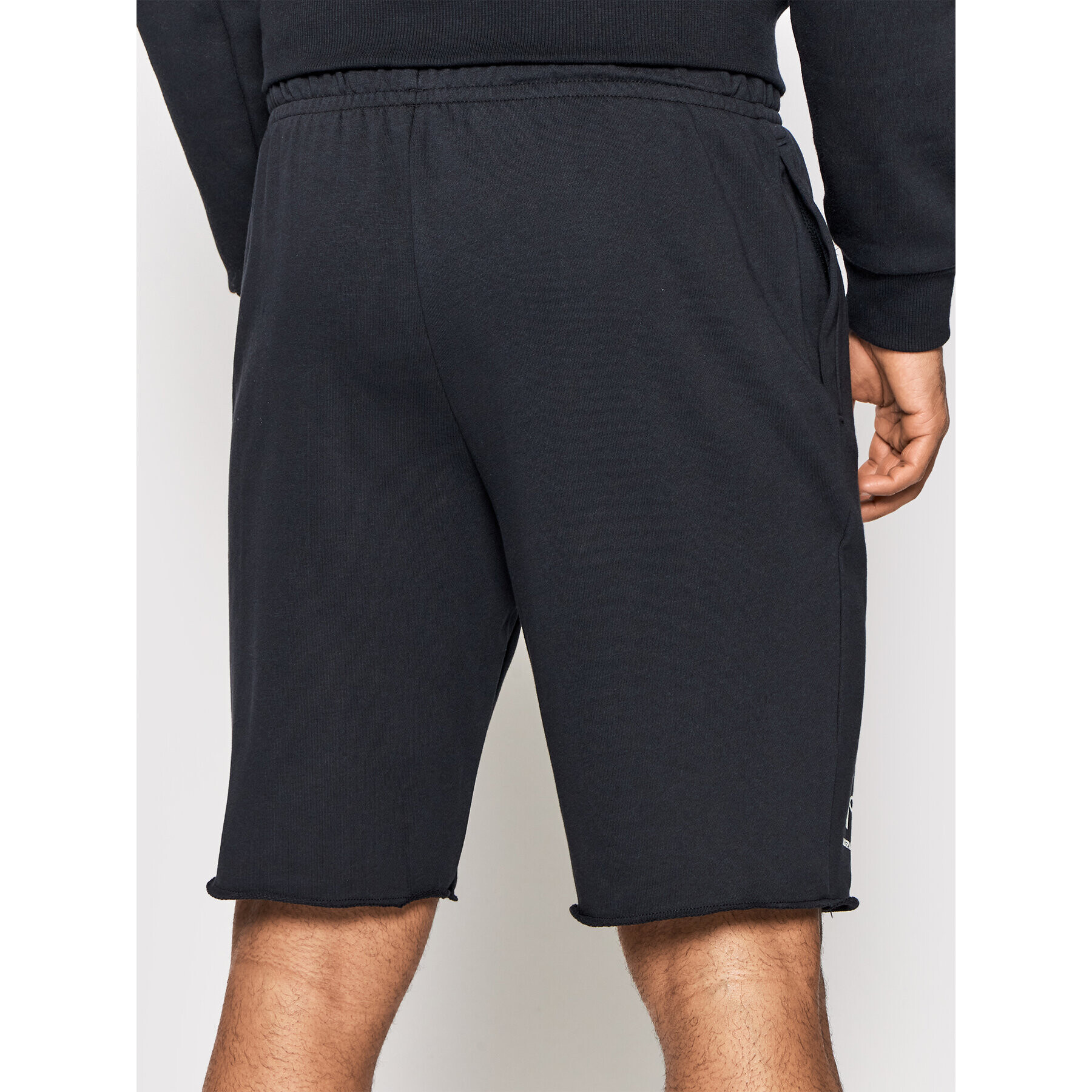 Under Armour Pantaloni scurți sport Ua Rival Terry 1361631 Negru Regular Fit - Pled.ro