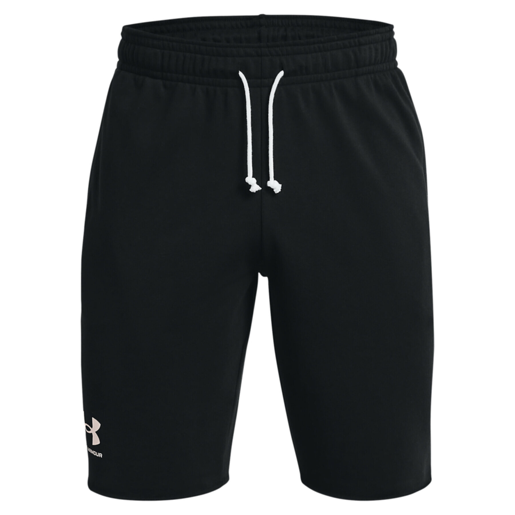 Under Armour Pantaloni scurți sport Ua Rival Terry 1361631 Negru Regular Fit - Pled.ro