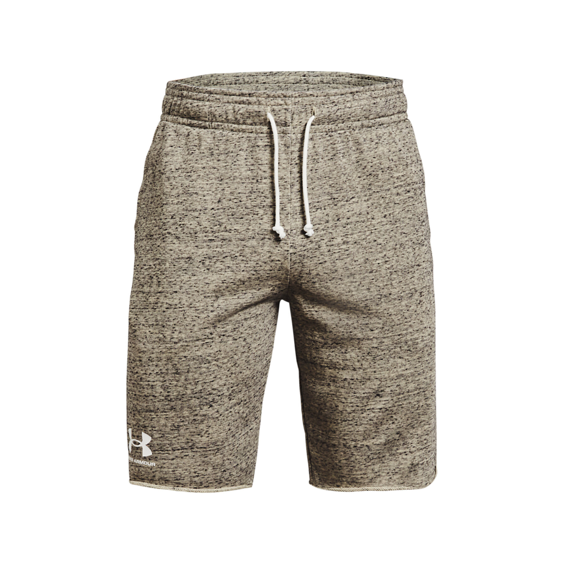 Under Armour Pantaloni scurți sport UA RIVAL TERRY SHORT 1361631 Bej Regular Fit - Pled.ro