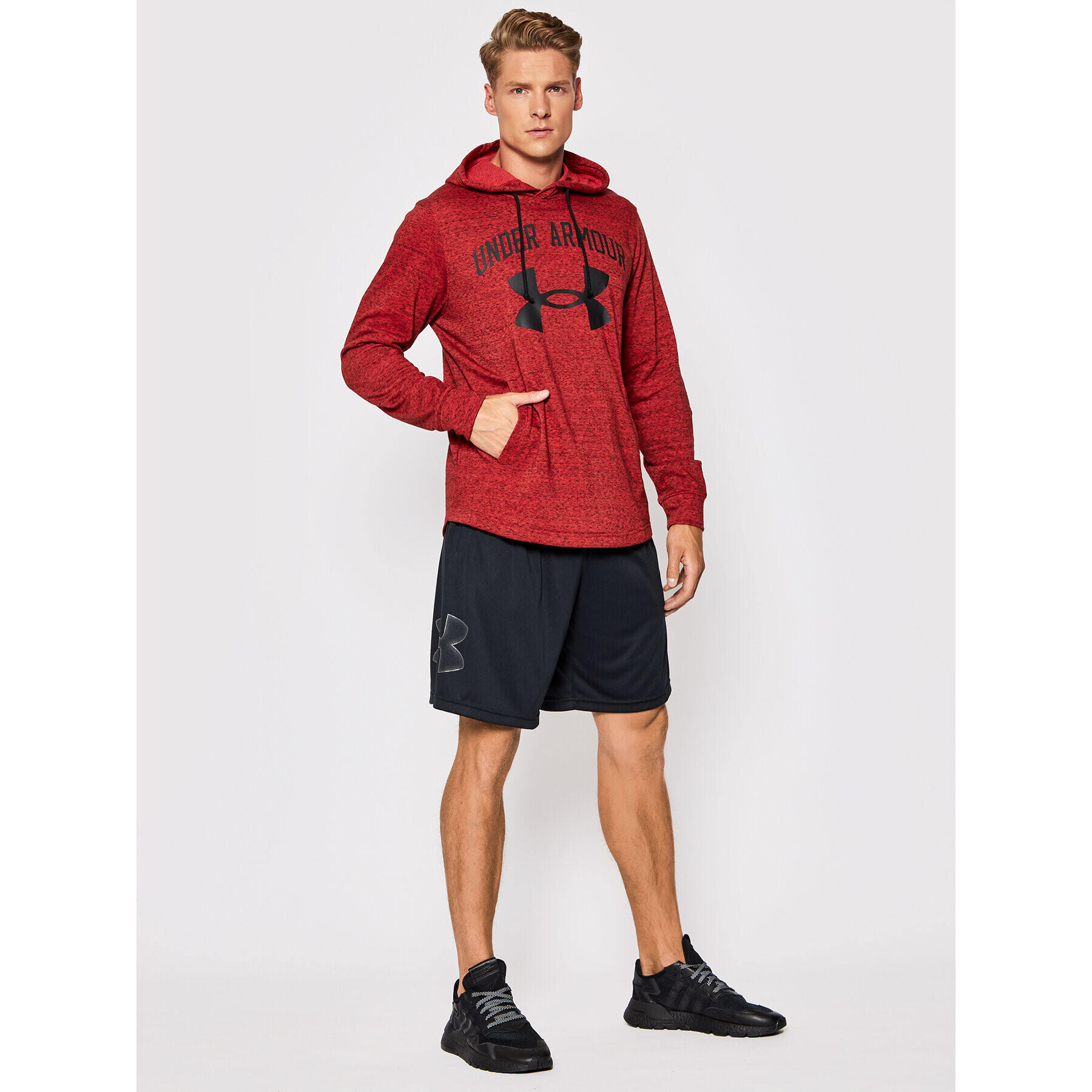 Under Armour Pantaloni scurți sport Ua Tech Graphic Negru Loose Fit - Pled.ro