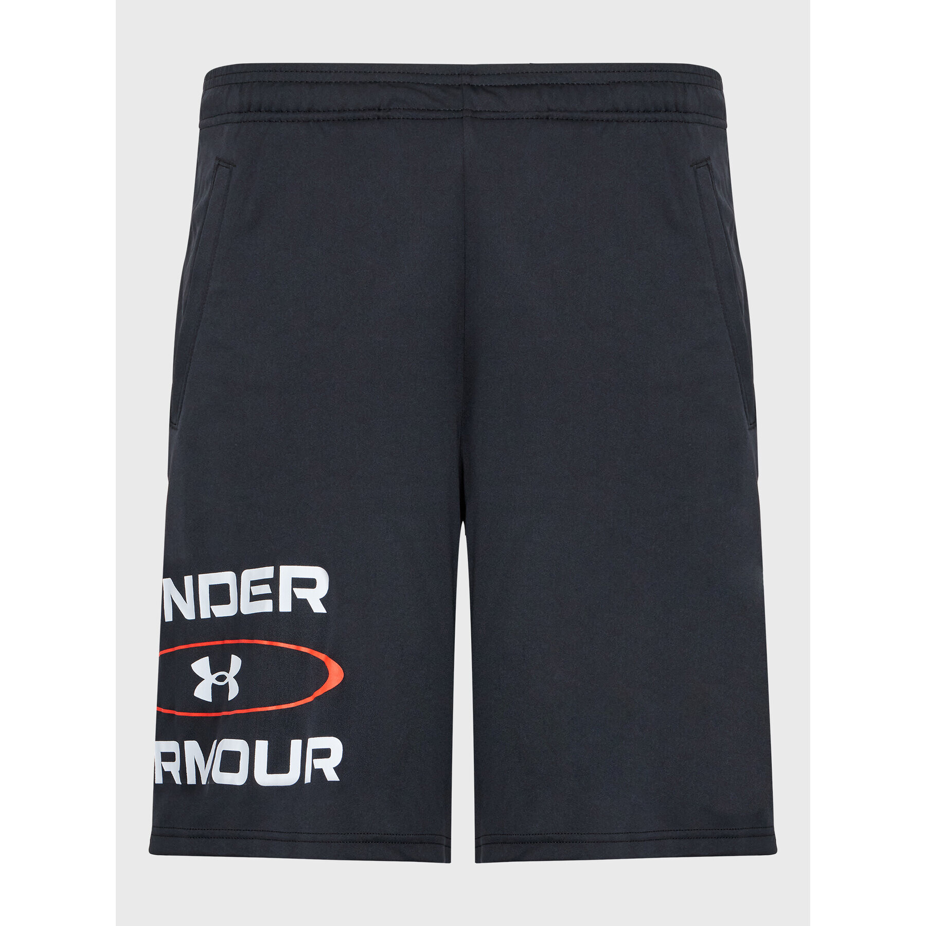 Under Armour Pantaloni scurți sport Ua Tech™ Wordmark Graphic 1373423 Negru Loose Fit - Pled.ro