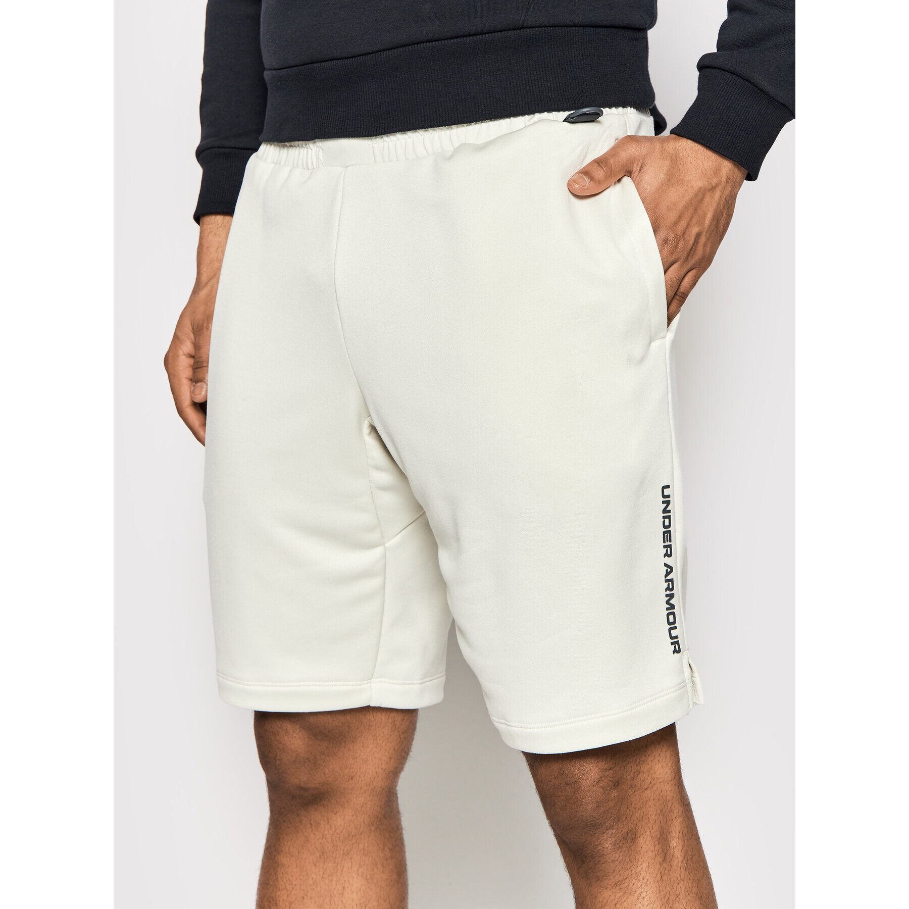 Under Armour Pantaloni scurți sport Ua Terry 1366266 Bej Regular Fit - Pled.ro