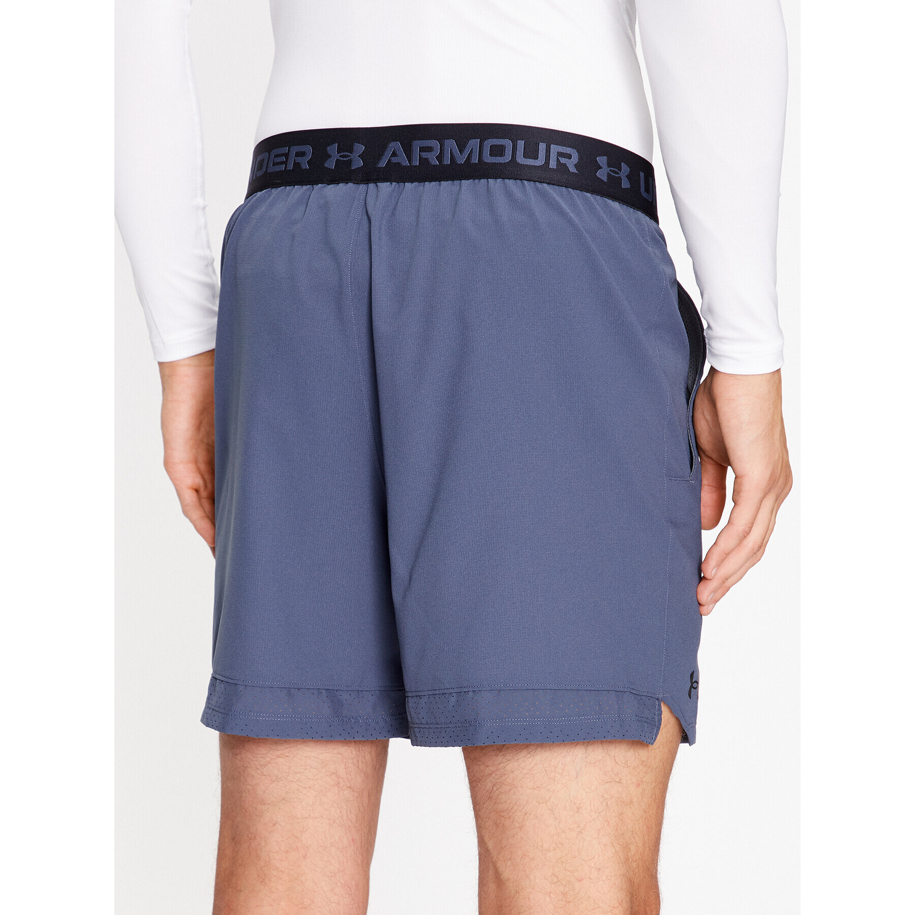 Under Armour Pantaloni scurți sport Ua Vanish Woven 6In Shorts 1373718 Gri Fitted Fit - Pled.ro