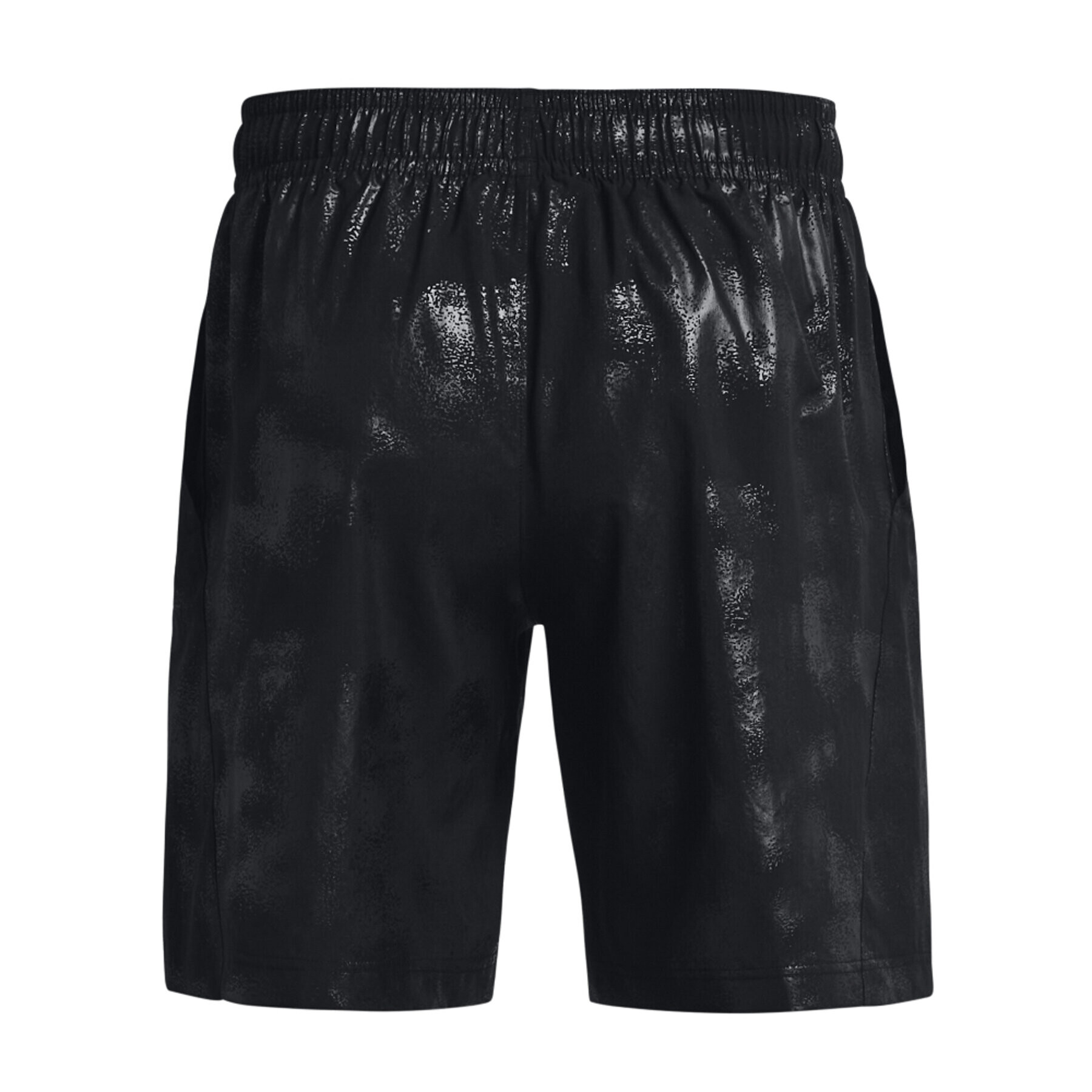 Under Armour Pantaloni scurți sport UA Woven Emboss Short 1377137 Negru Regular Fit - Pled.ro