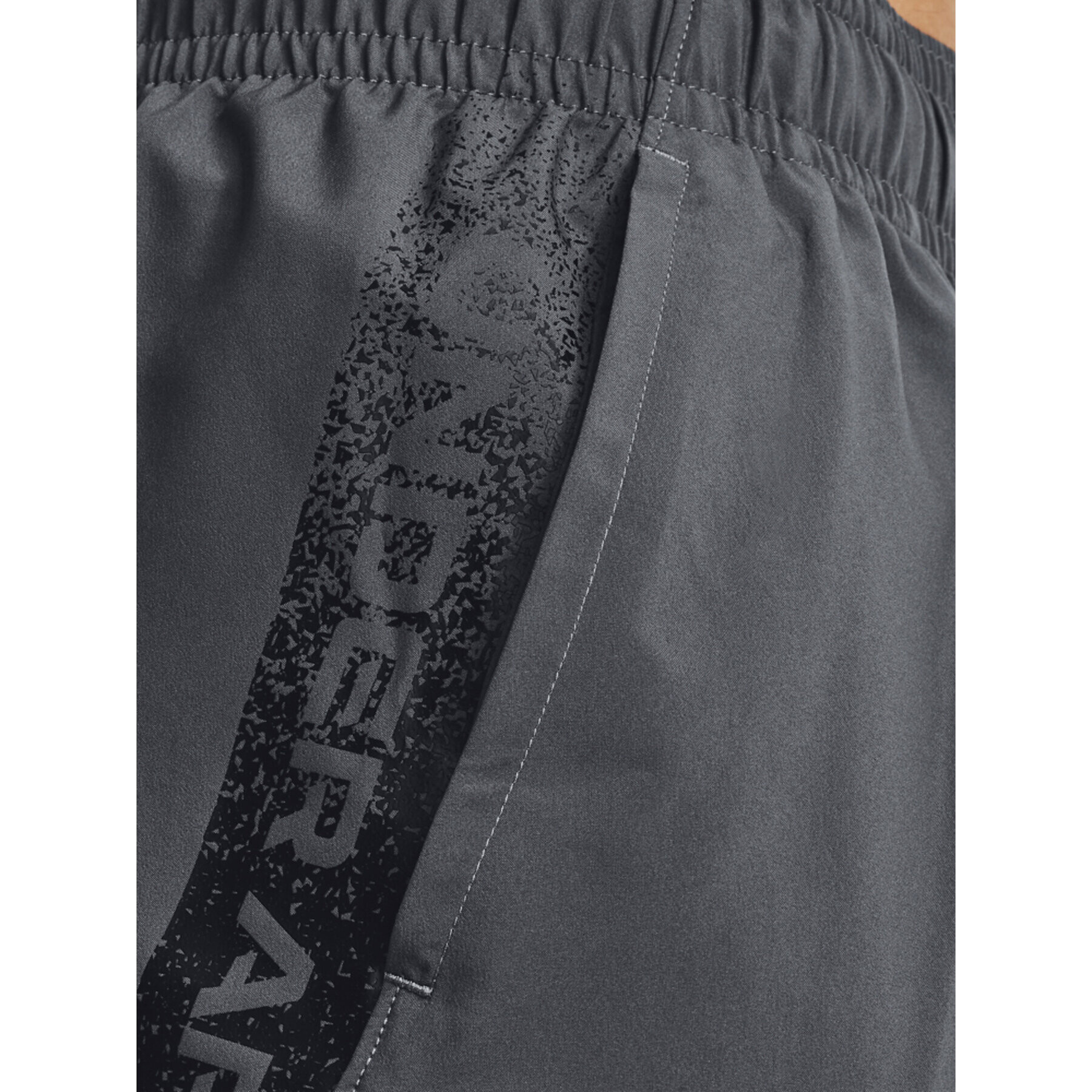 Under Armour Pantaloni scurți sport UA Woven Graphic Shorts 1370388 Gri Regular Fit - Pled.ro