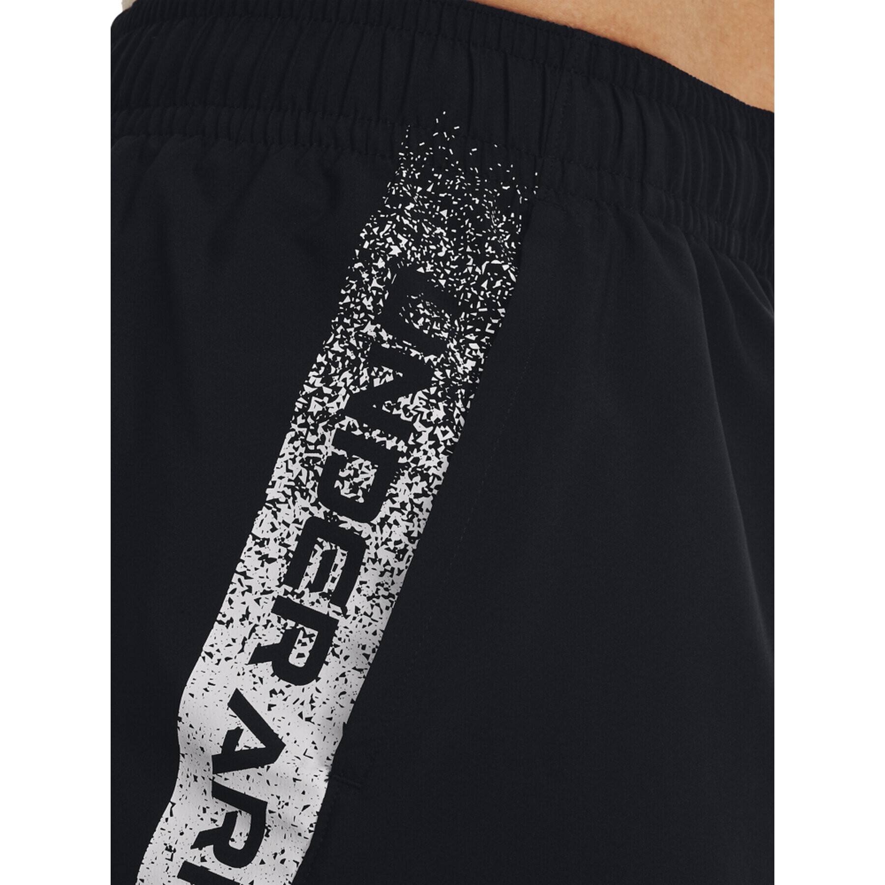 Under Armour Pantaloni scurți sport UA Woven Graphic Shorts 1370388 Negru Regular Fit - Pled.ro