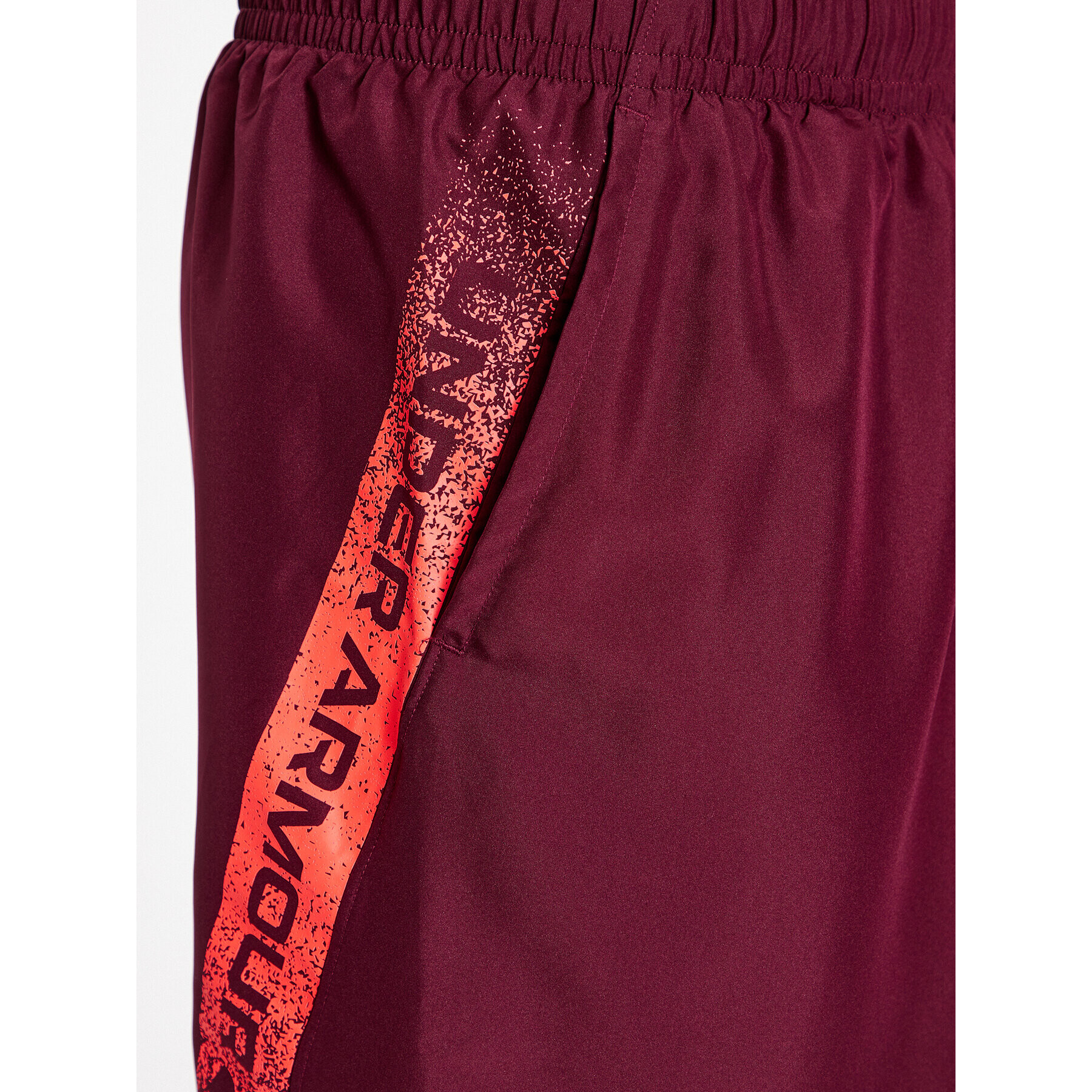 Under Armour Pantaloni scurți sport Ua Woven Graphic Shorts 1370388 Vișiniu Loose Fit - Pled.ro