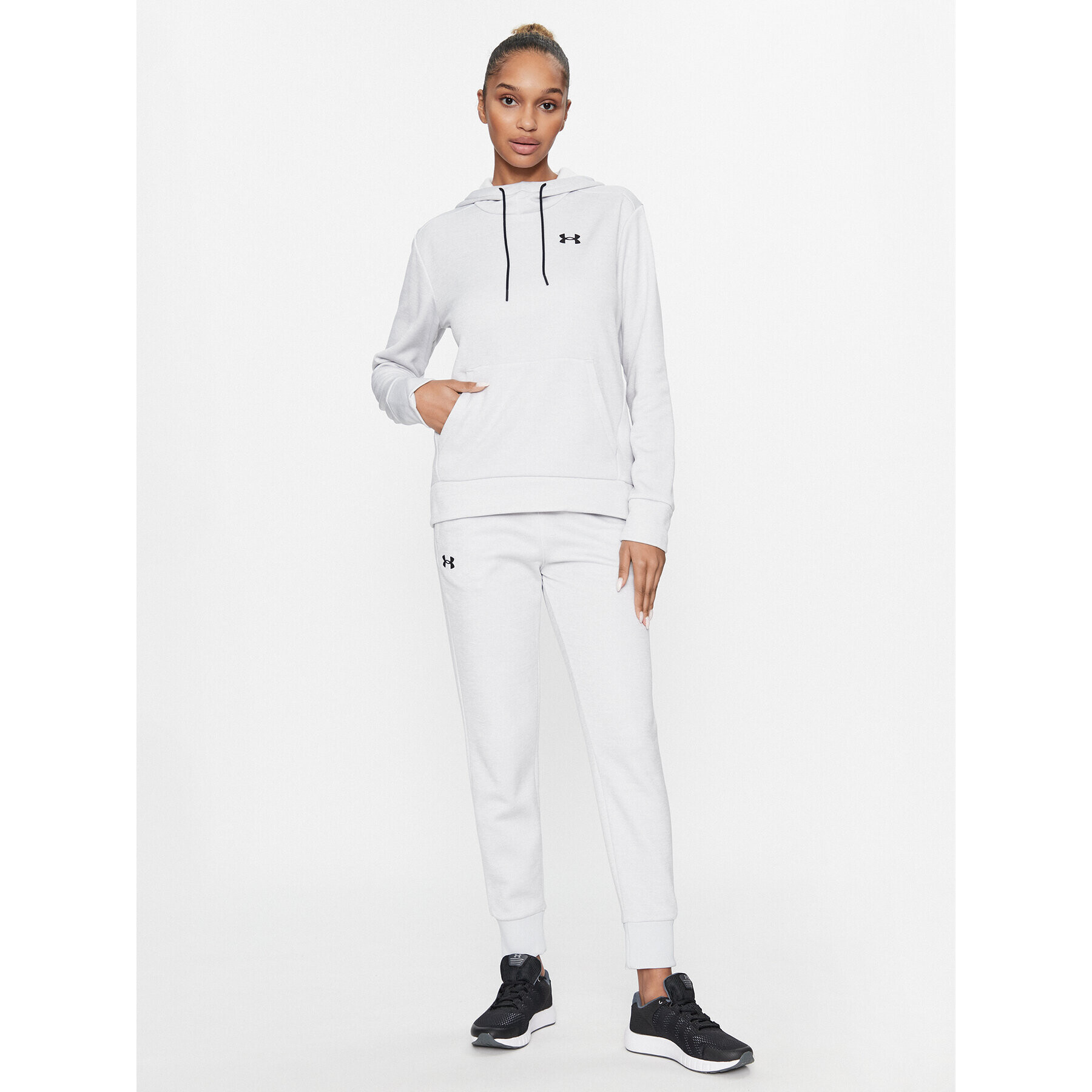 Under Armour Pantaloni trening Armour Fleece Jogger 1373054 Gri Loose Fit - Pled.ro