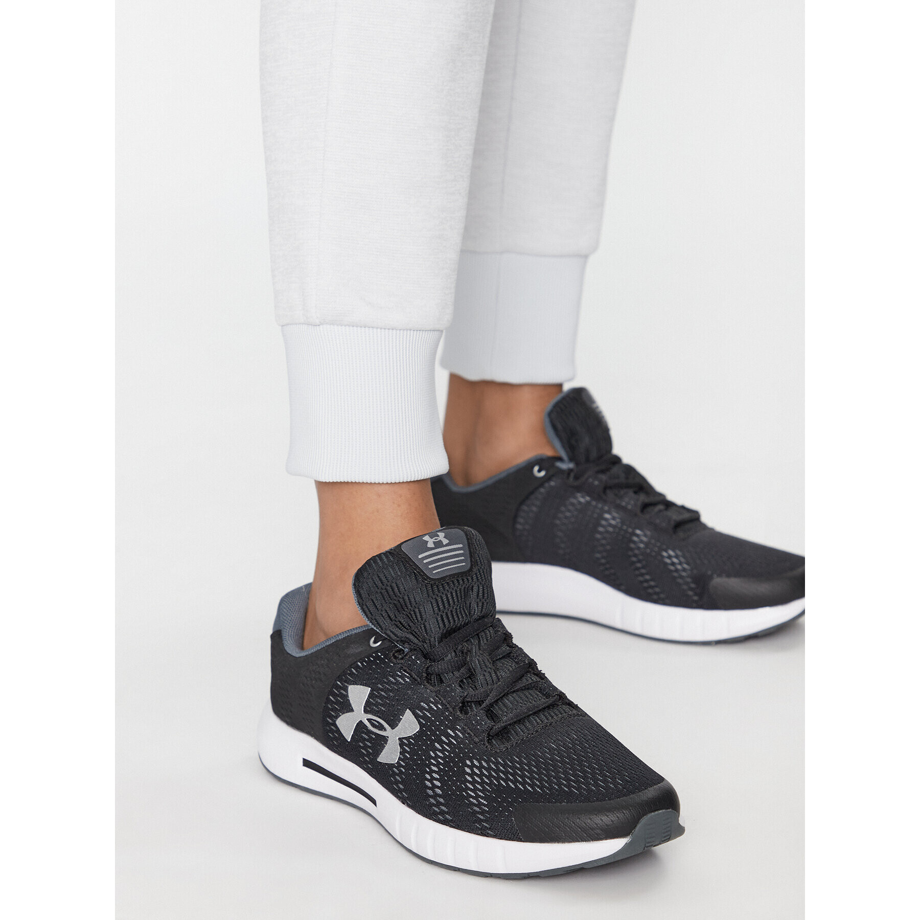 Under Armour Pantaloni trening Armour Fleece Jogger 1373054 Gri Loose Fit - Pled.ro