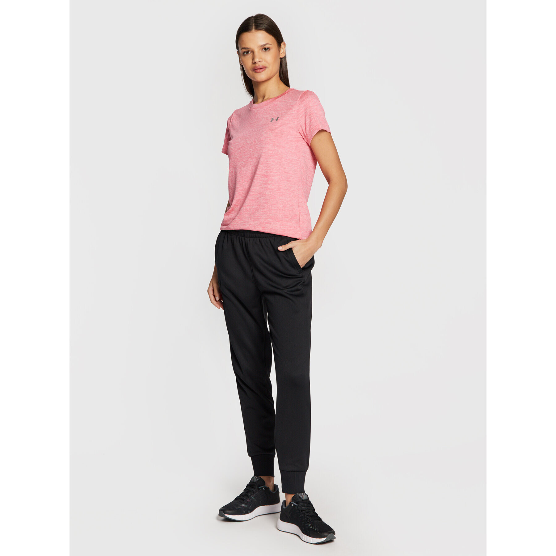 Under Armour Pantaloni trening Fleece 1373054 Negru Loose Fit - Pled.ro