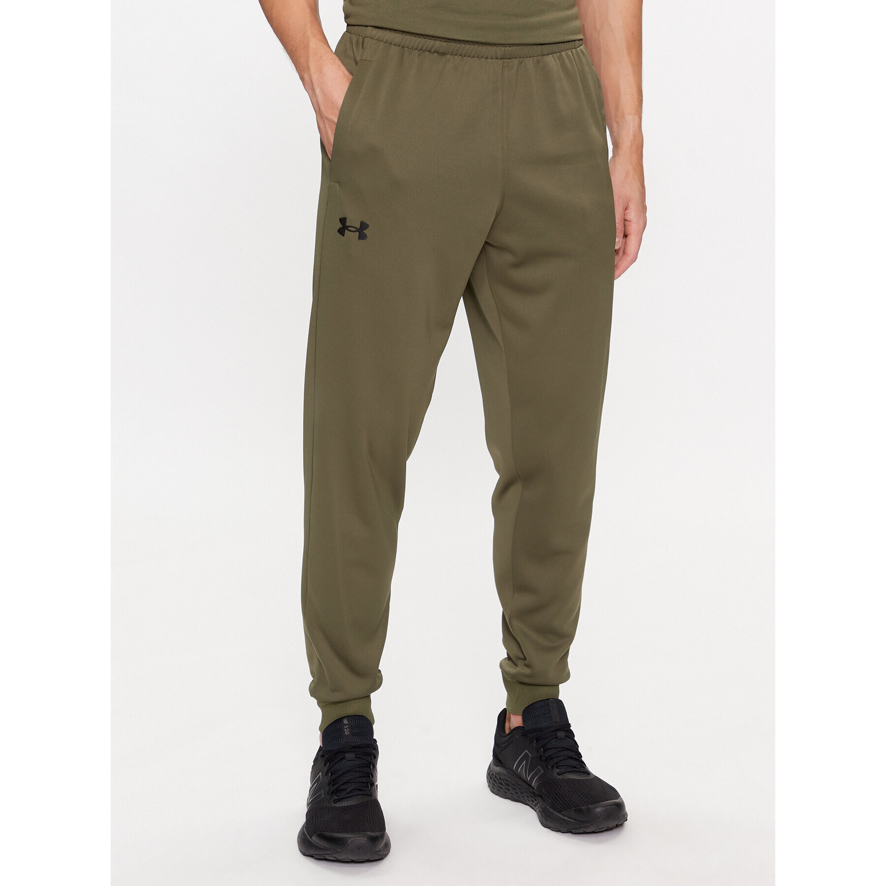 Under Armour Pantaloni trening Ua Armour Fleece Joggers 1373362 Kaki Loose Fit - Pled.ro