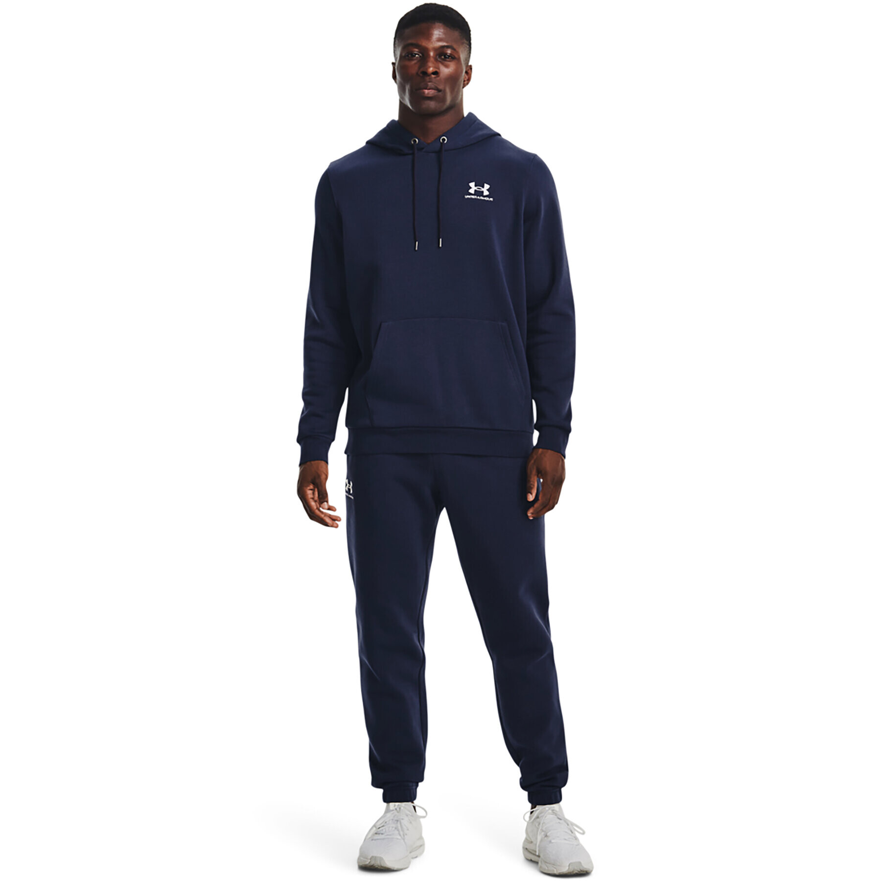 Under Armour Pantaloni trening UA Essential Fleece Jogger 1373882 Bleumarin Regular Fit - Pled.ro