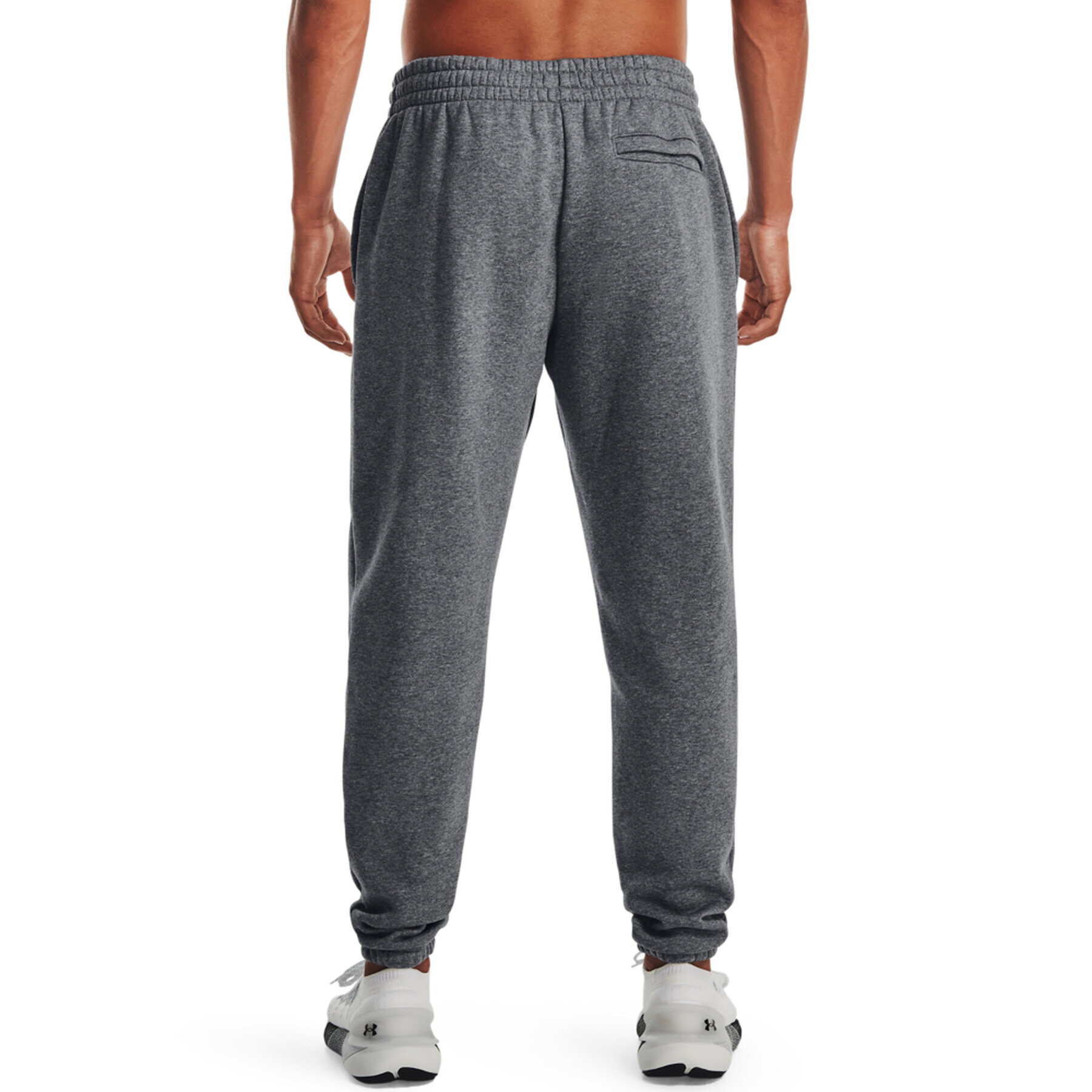 Under Armour Pantaloni trening UA Essential Fleece Jogger 1373882 Gri Regular Fit - Pled.ro