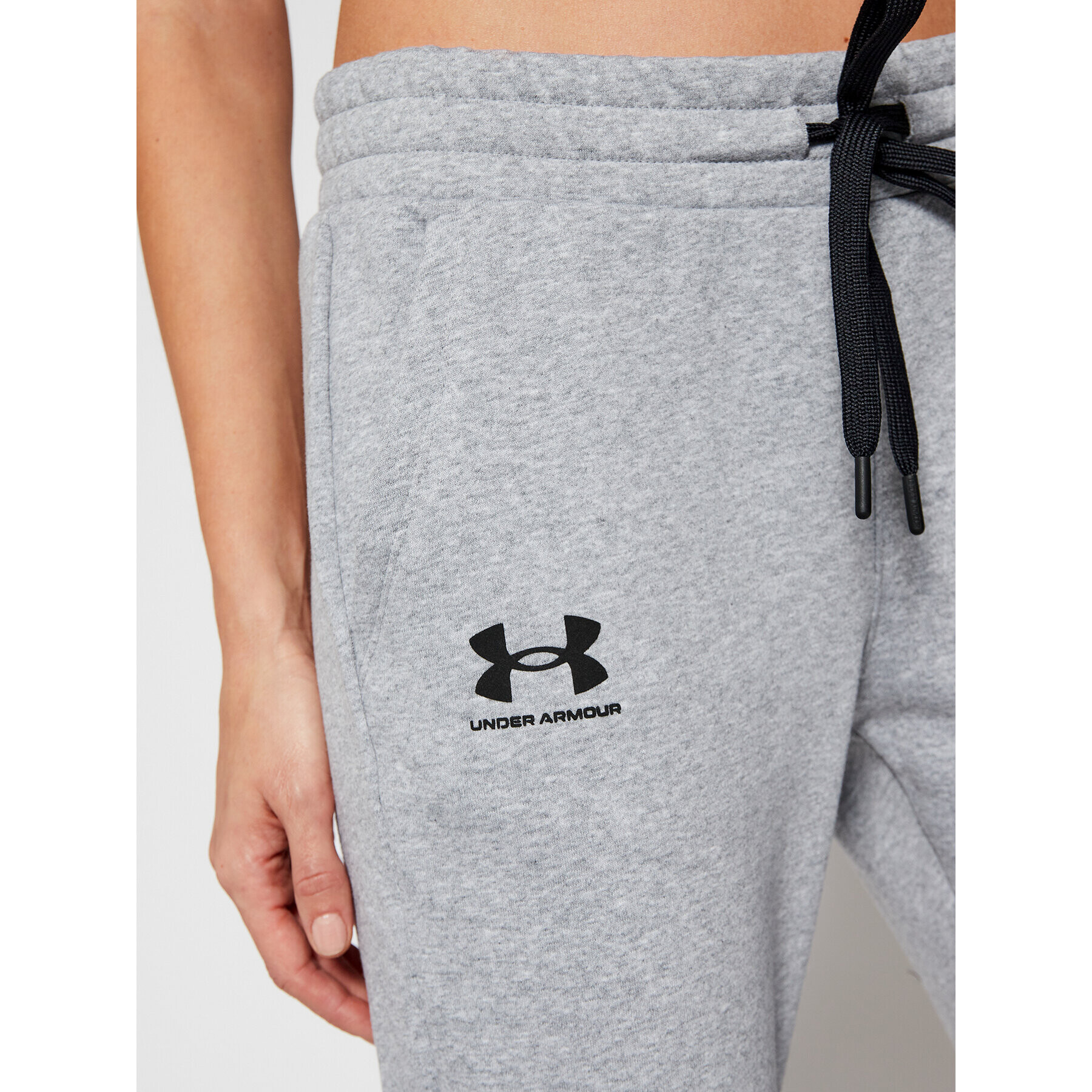 Under Armour Pantaloni trening Ua Rival 1356416 Gri Loose Fit - Pled.ro