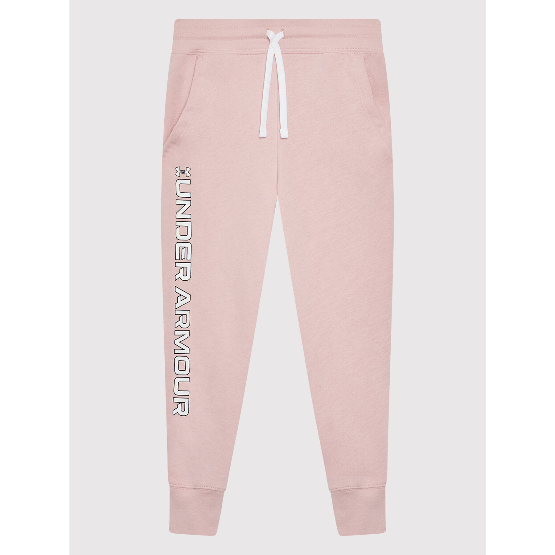 Under Armour Pantaloni trening Ua Rival 1356487 Roz Tapered Fit - Pled.ro