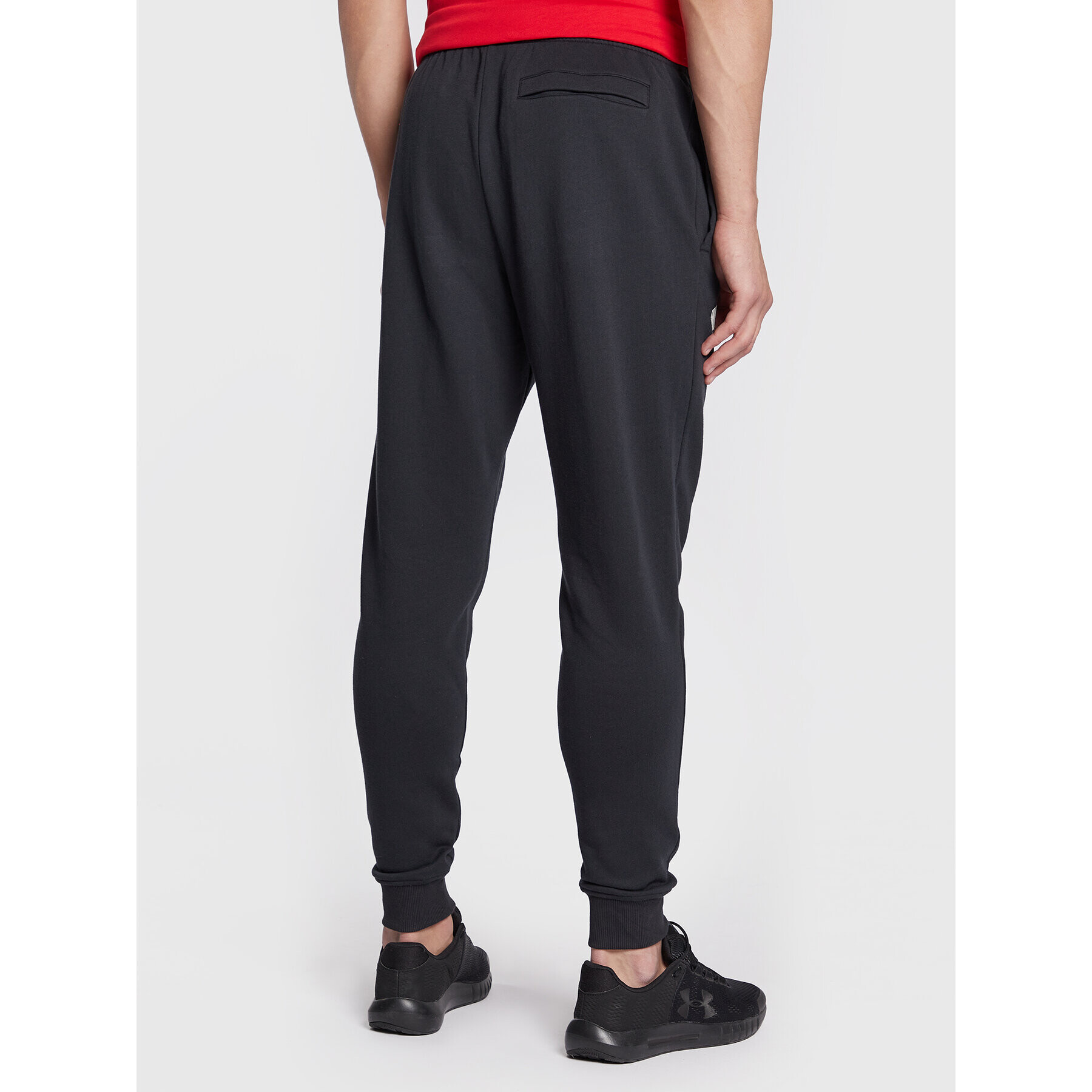 Under Armour Pantaloni trening Ua Rival 1373374 Negru Loose Fit - Pled.ro