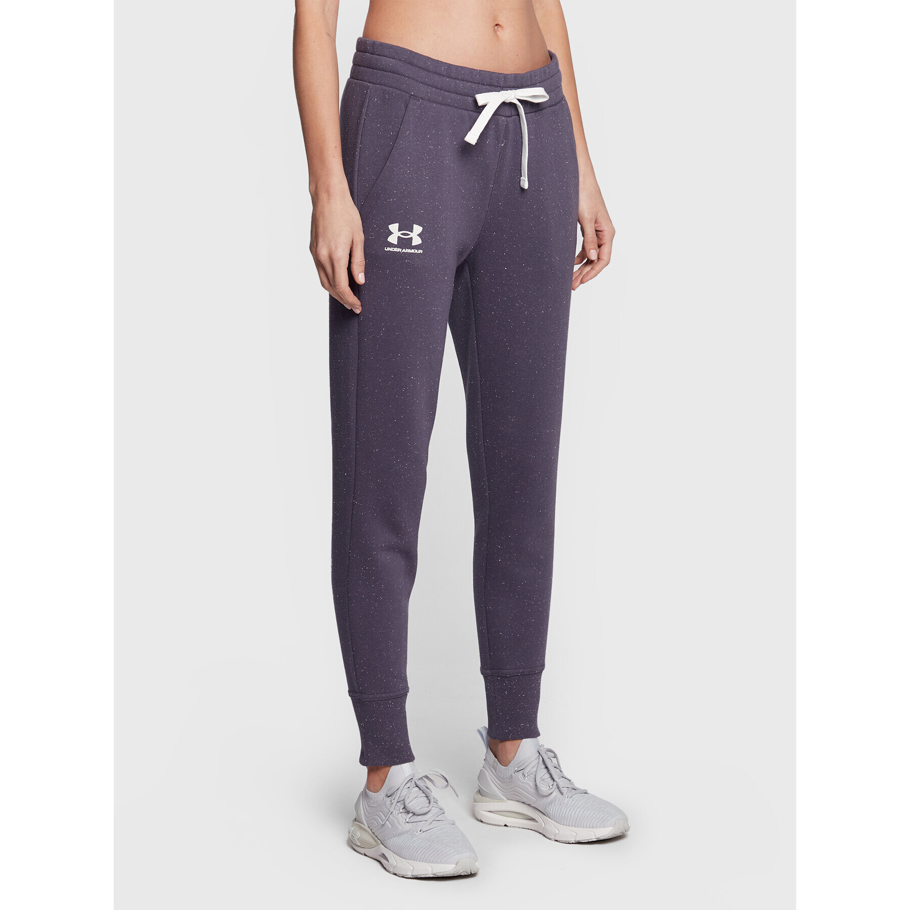 Under Armour Pantaloni trening Ua Rival Fleece 1356416 Bleumarin Loose Fit - Pled.ro