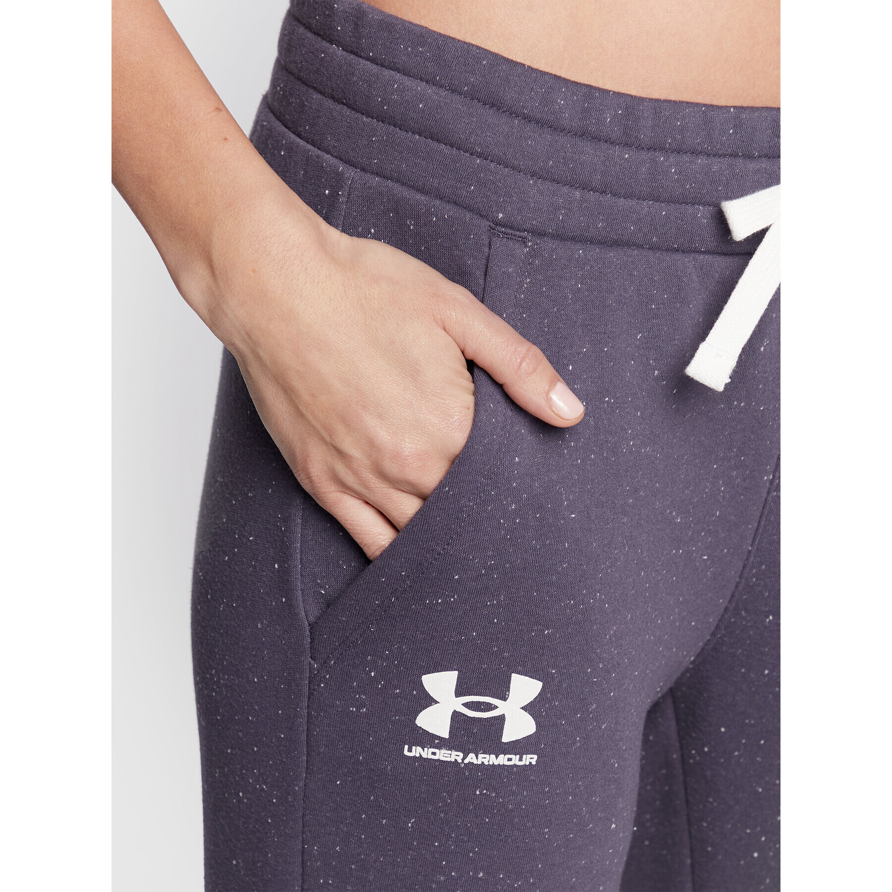 Under Armour Pantaloni trening Ua Rival Fleece 1356416 Bleumarin Loose Fit - Pled.ro