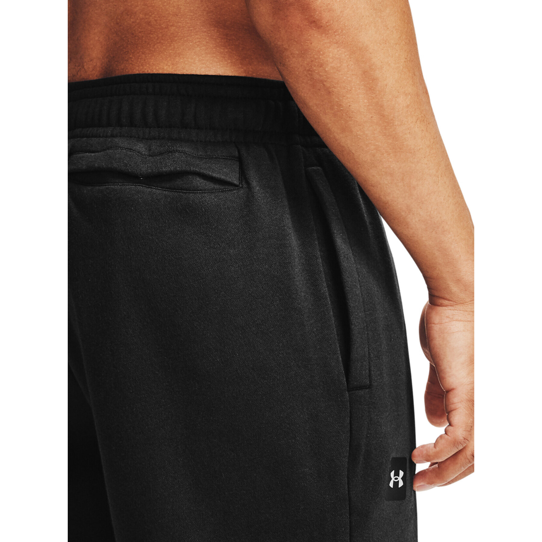 Under Armour Pantaloni trening Ua Rival Fleece 1357128 Negru Loose Fit - Pled.ro