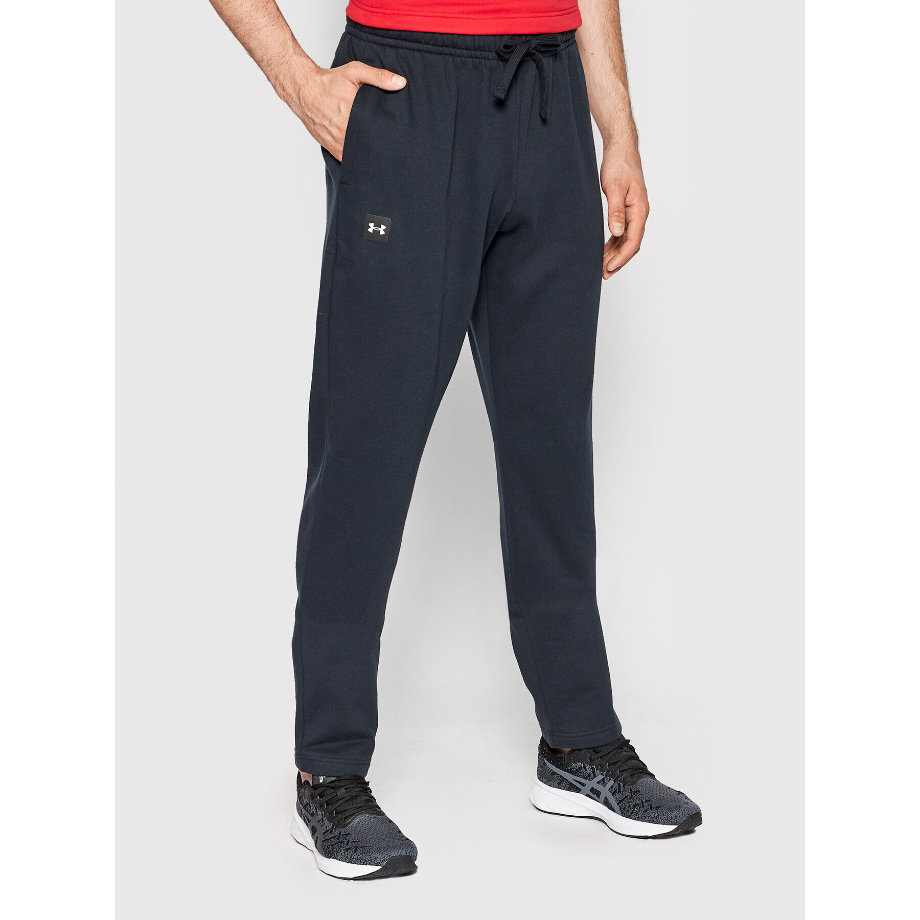 Under Armour Pantaloni trening Ua Rival Fleece 1357129 Negru Regular Fit - Pled.ro