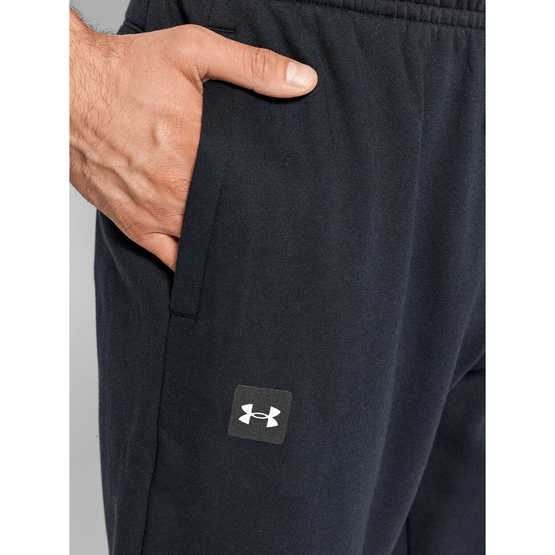 Under Armour Pantaloni trening Ua Rival Fleece 1357129 Negru Regular Fit - Pled.ro