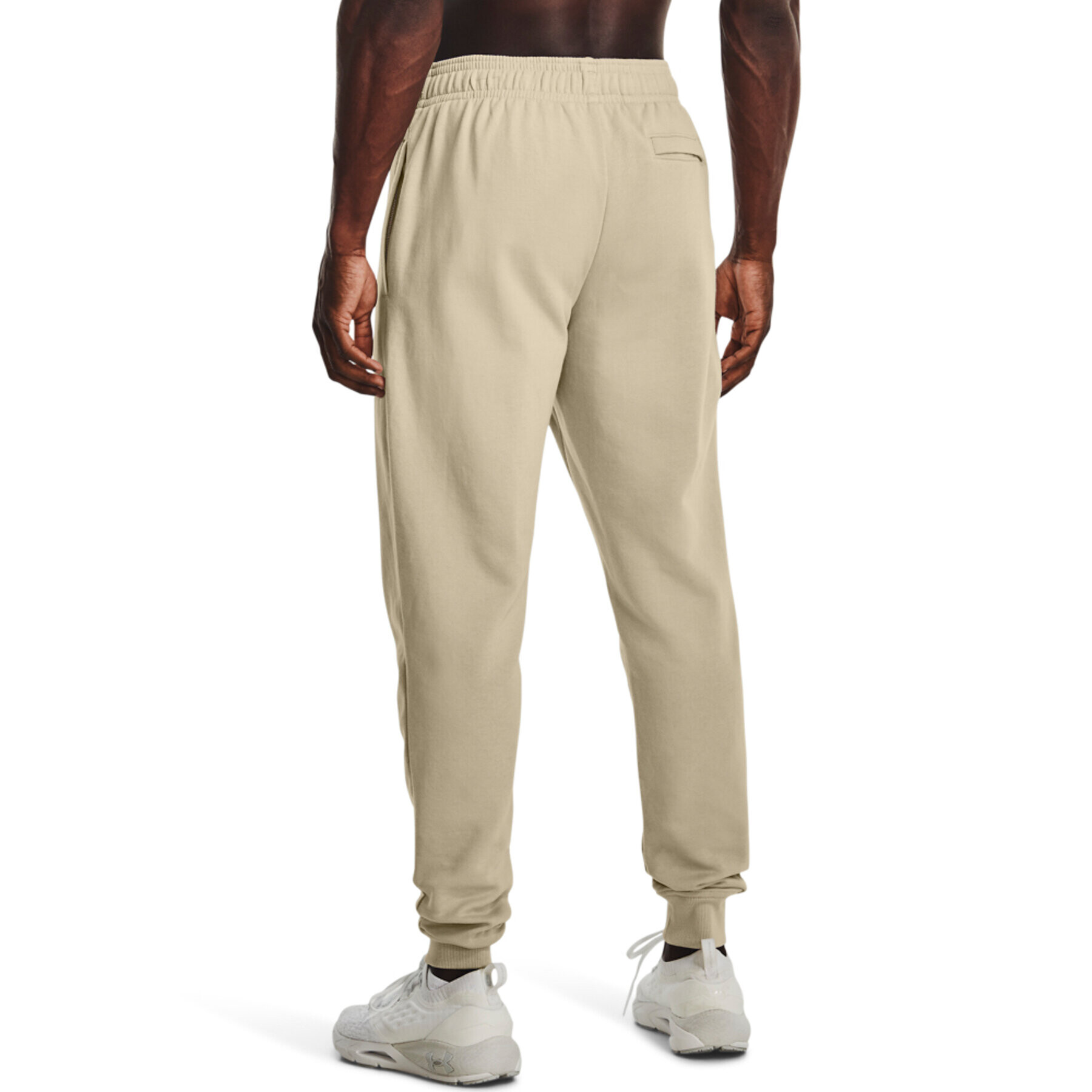 Under Armour Pantaloni trening UA RIVAL FLEECE JOGGERS 1357128 Bej Regular Fit - Pled.ro