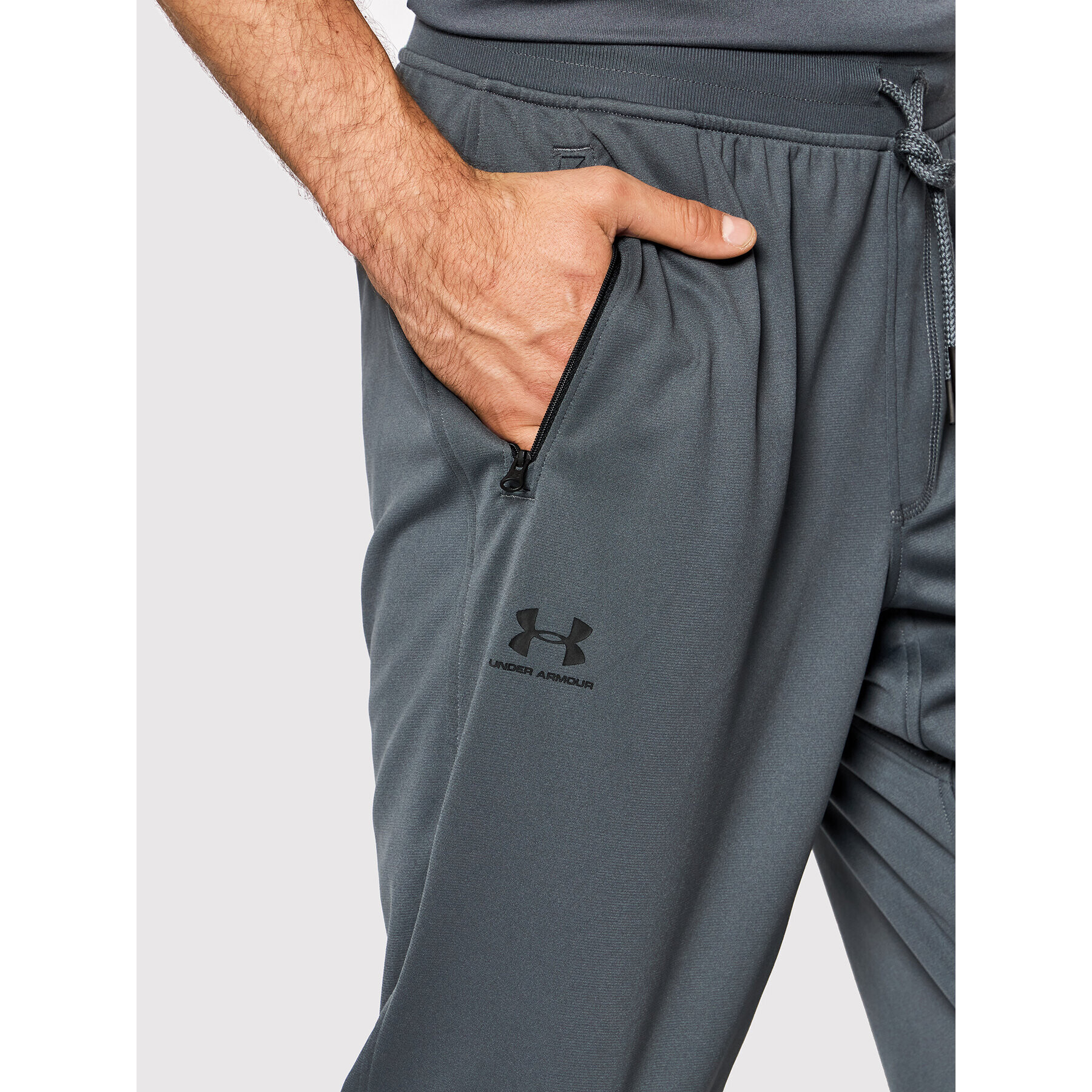 Under Armour Pantaloni trening Ua Sportstyle 1290261 Gri Relaxed Fit - Pled.ro