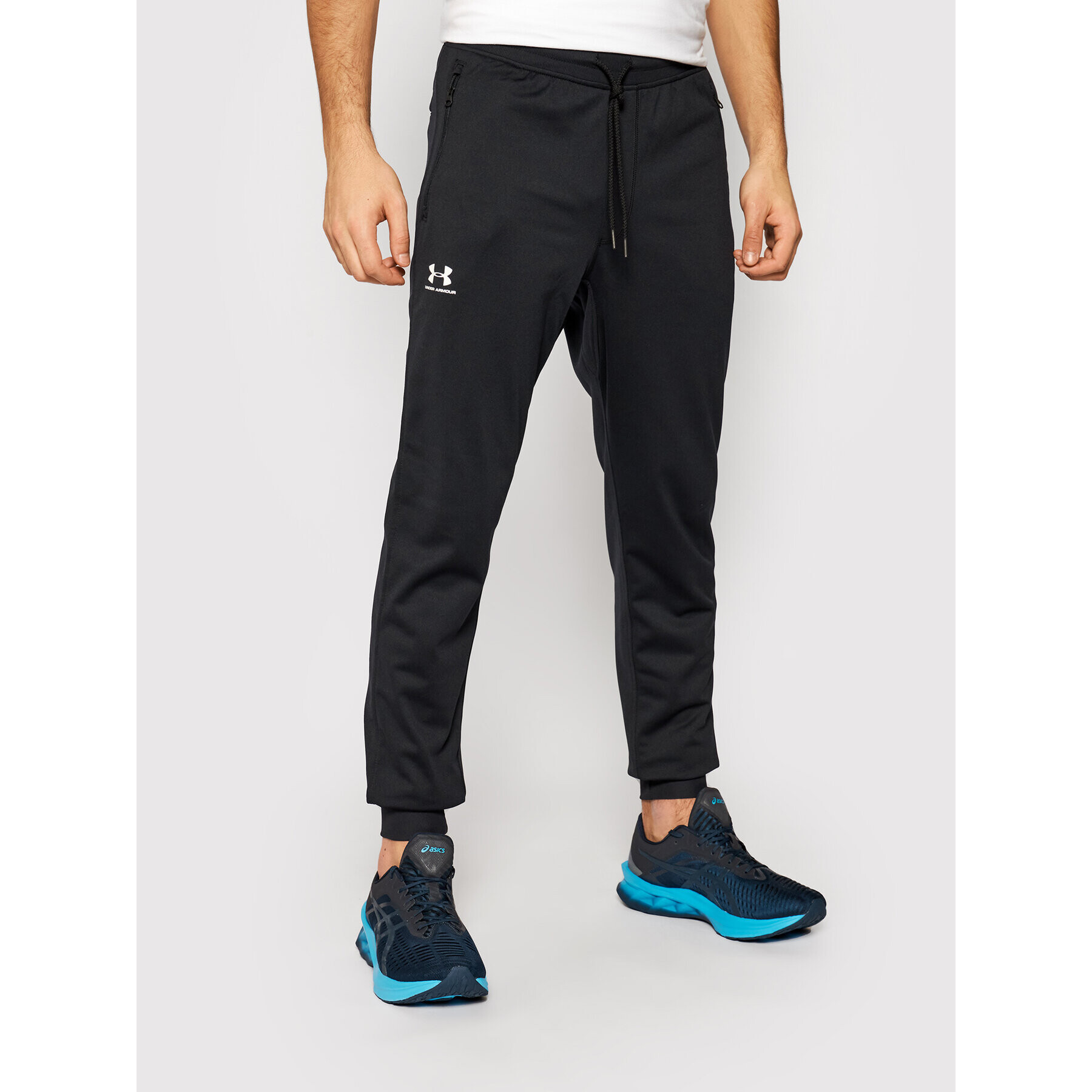 Under Armour Pantaloni trening Ua Sportstyle 1290261 Negru Relaxed Fit - Pled.ro