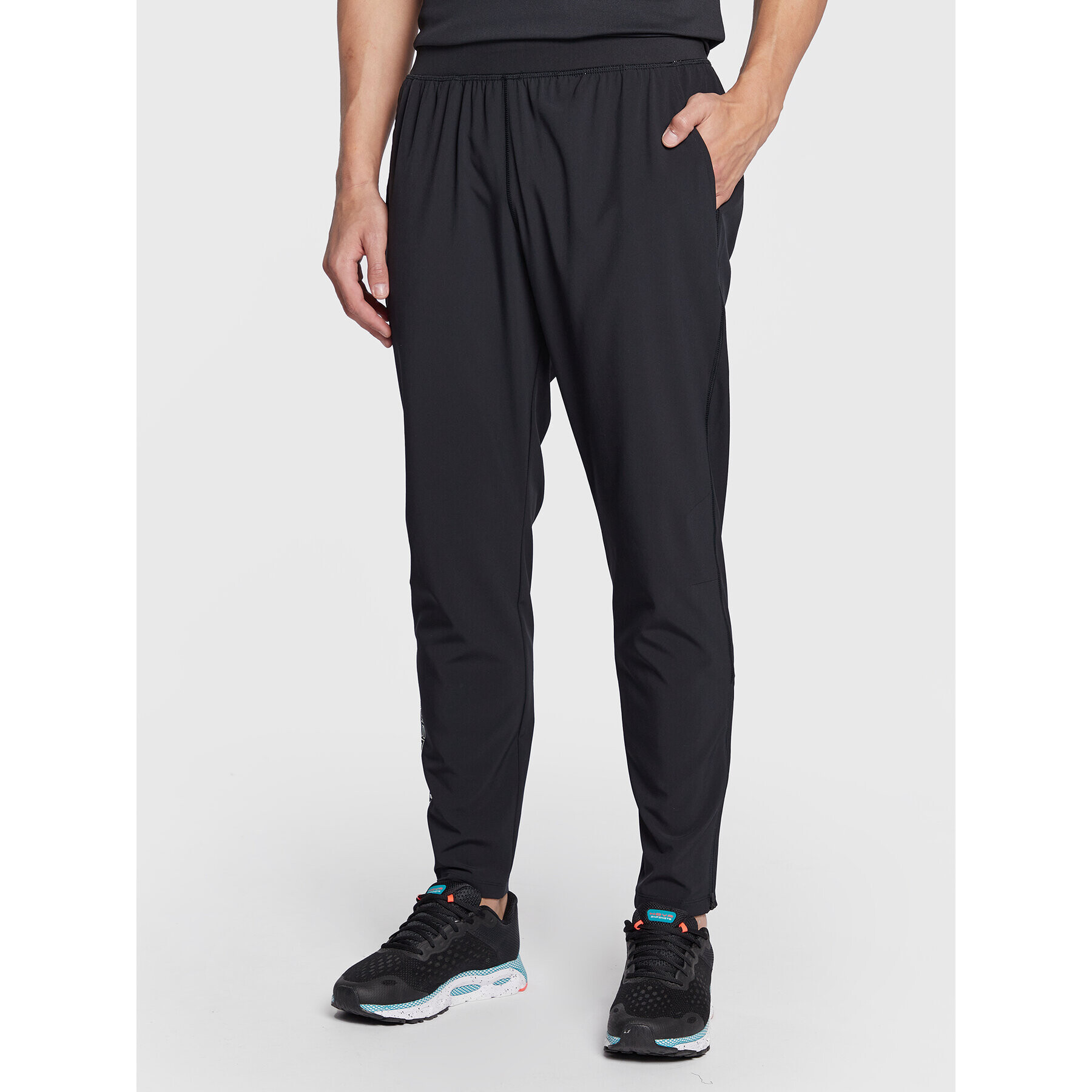 Under Armour Pantaloni trening Ua Storm 1365622 Negru Regular Fit - Pled.ro