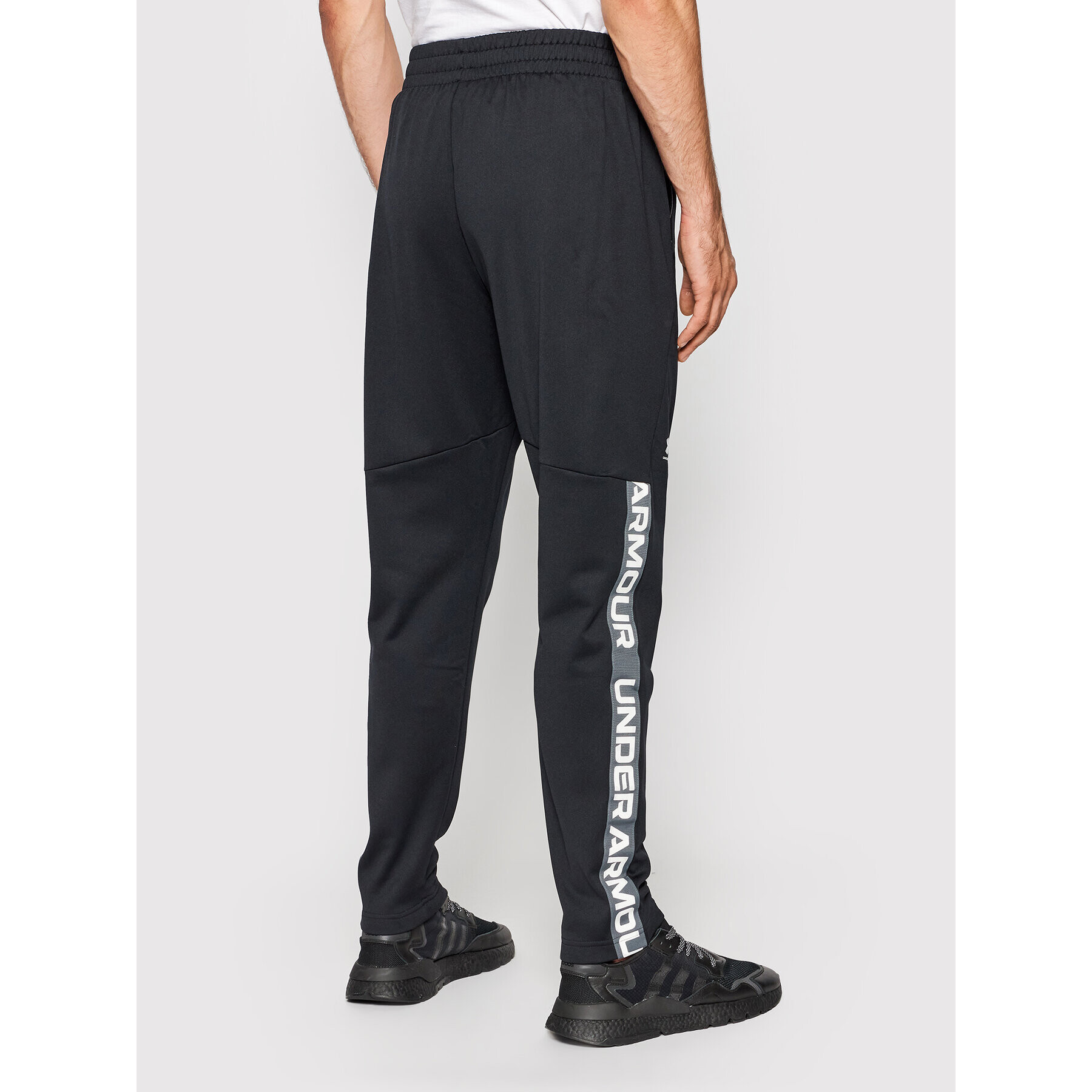 Under Armour Pantaloni trening Ua Tricot Track 1366209 Negru Loose Fit - Pled.ro