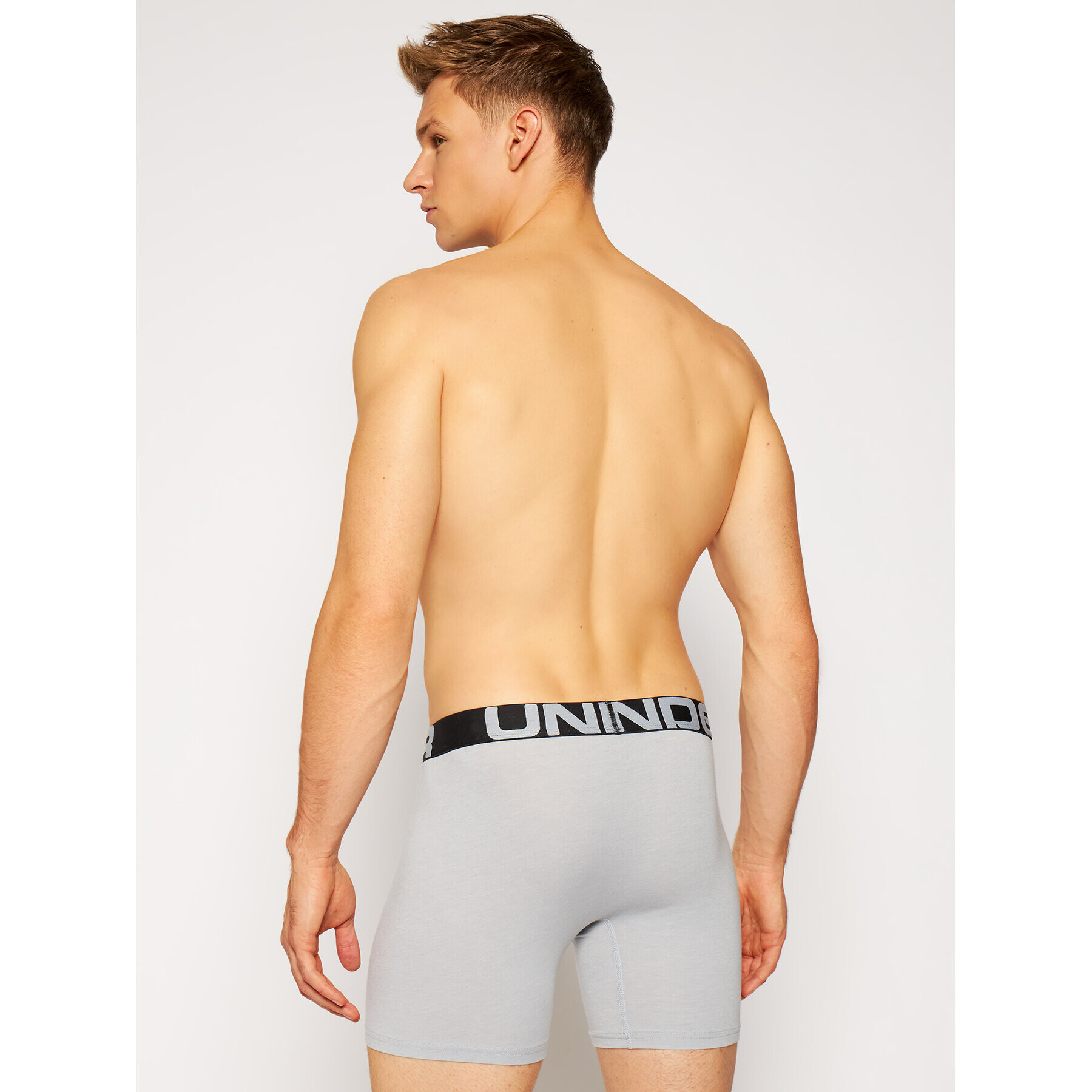 Under Armour Set 3 perechi de boxeri Ua Charged Cotton Boxerjock 1327426 Colorat - Pled.ro