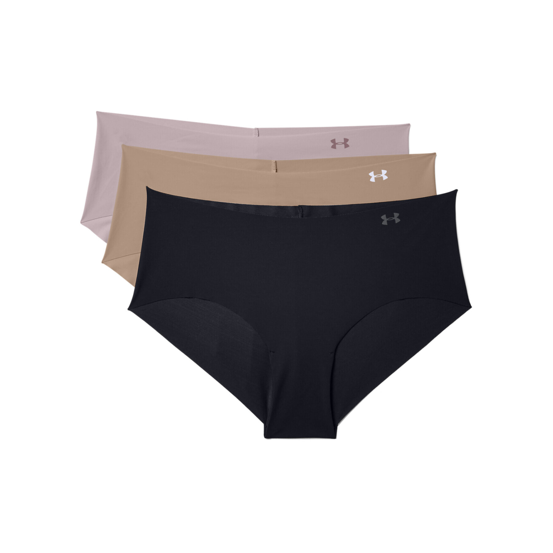 Under Armour Set 3 perechi de chiloți de damă clasici PS Hipster 3Pack 1325616 Negru - Pled.ro