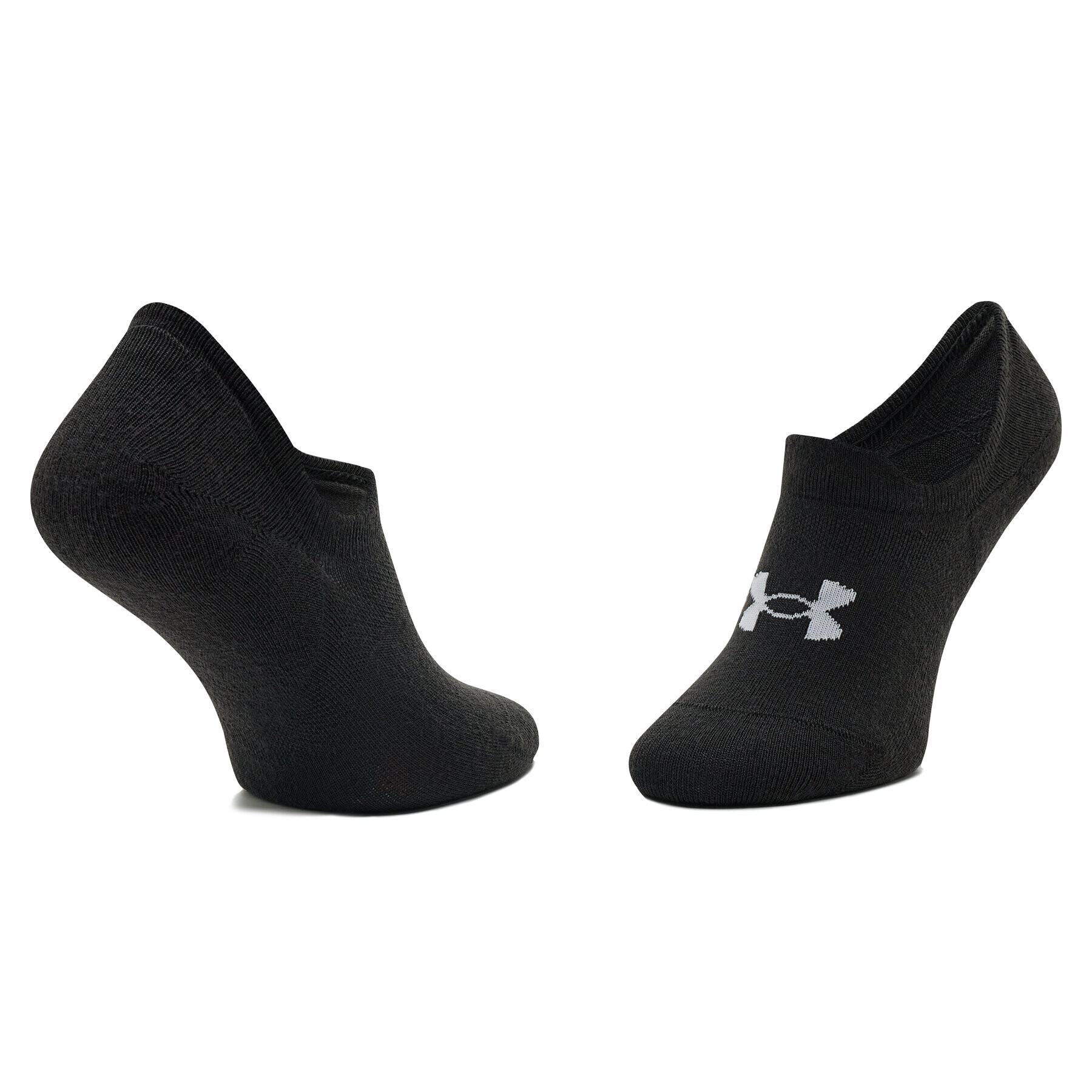 Under Armour Set 3 perechi de șosete scurte unisex Ua Ultra Lo 1351784-001 Negru - Pled.ro