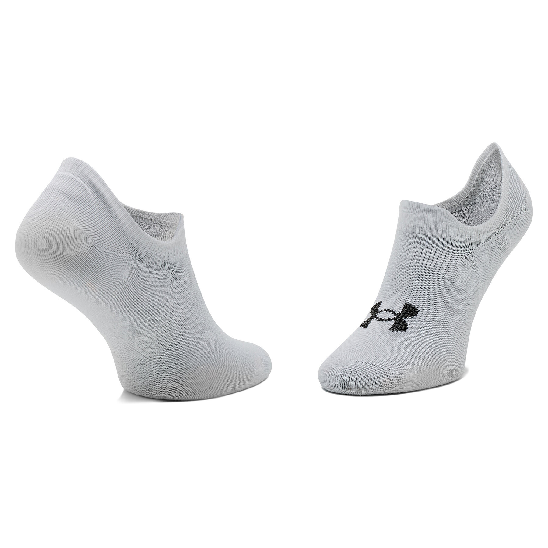 Under Armour Set 3 perechi de șosete scurte unisex Ua Ultra Lo 1351784-102 Alb - Pled.ro