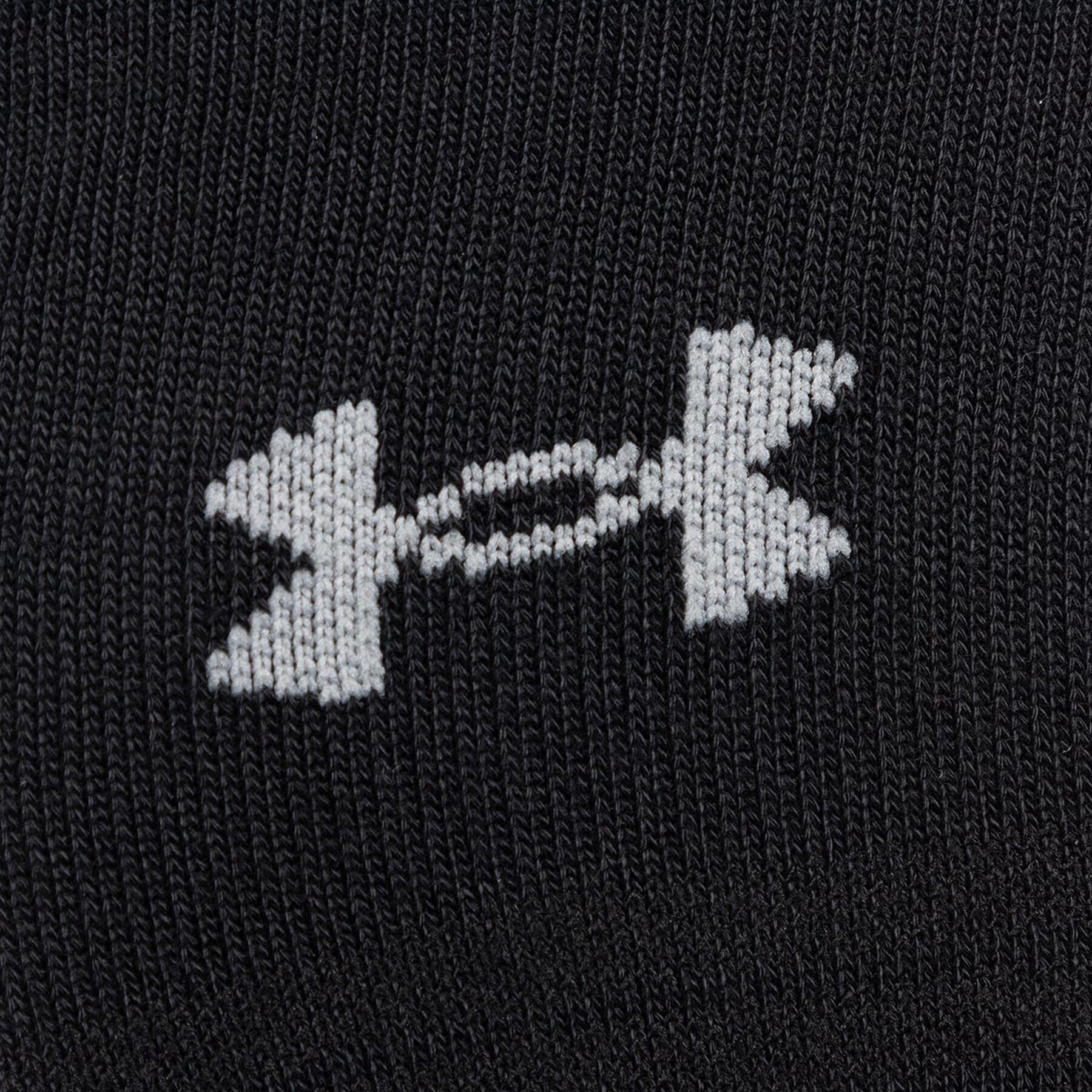 Under Armour Set de 3 perechi de șosete joase unisex Heatgear No Show Sock 1346755-001 Negru - Pled.ro