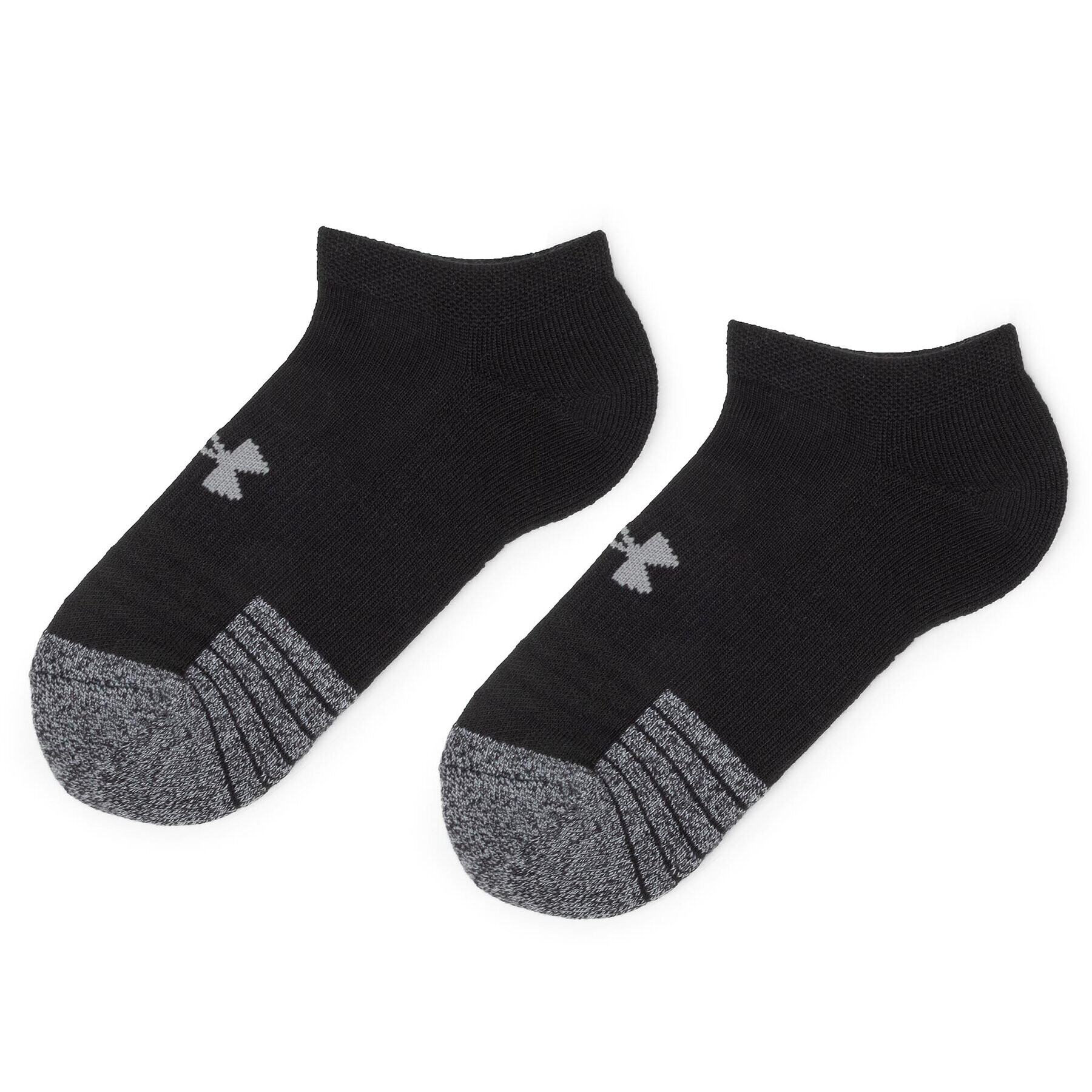 Under Armour Set de 3 perechi de șosete joase unisex Heatgear No Show Sock 1346755-035 Gri - Pled.ro