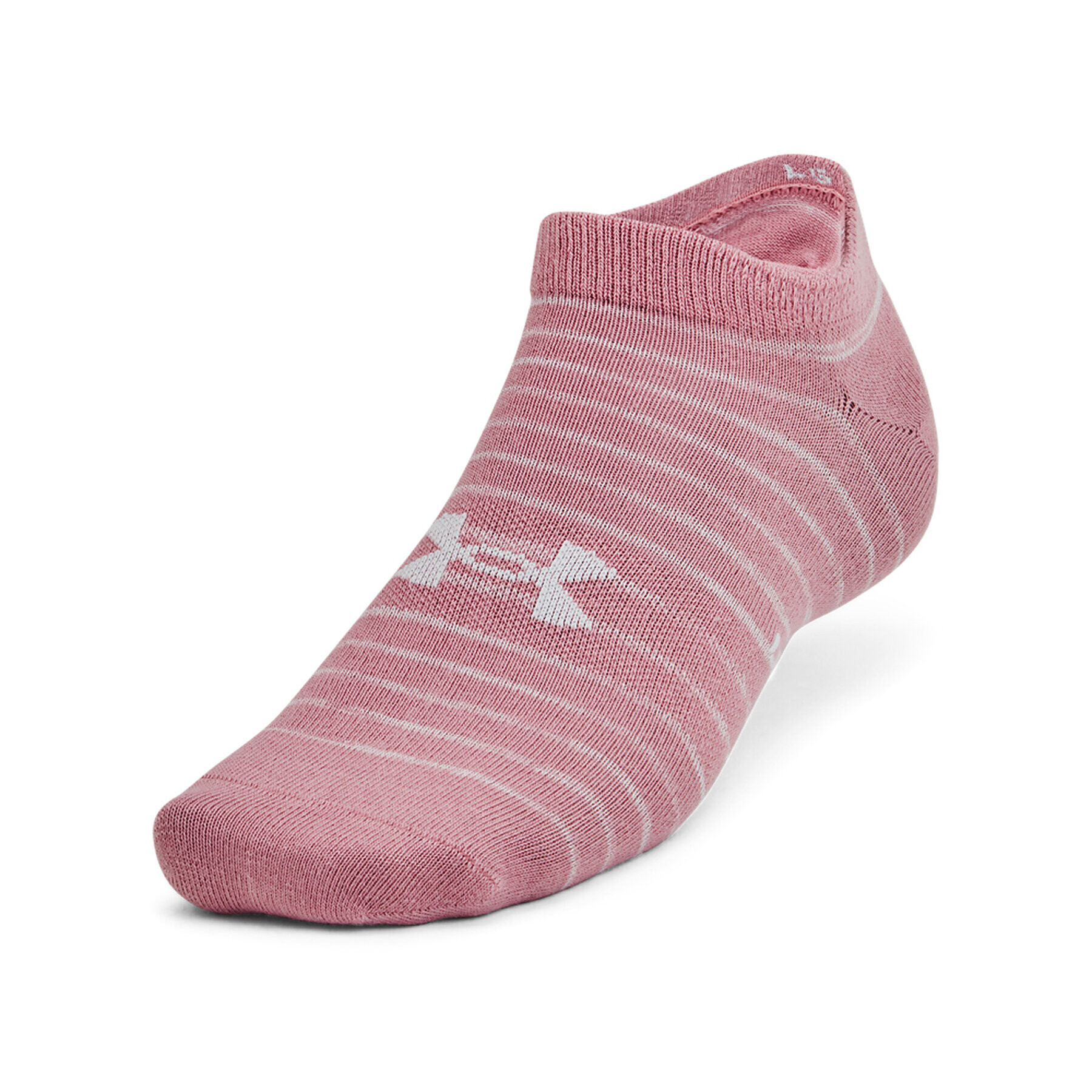 Under Armour Set de 6 perechi de șosete medii unisex UA Essential No Show 6pk 1370542-697 Roz - Pled.ro