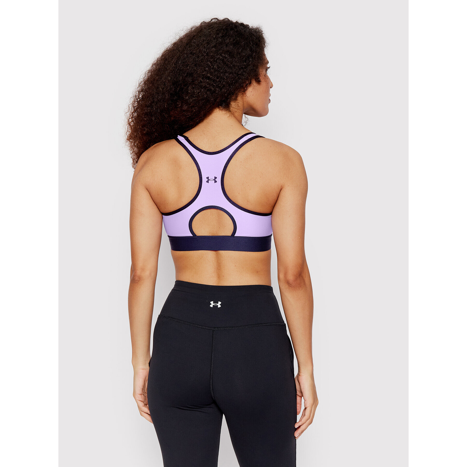 Under Armour Sutien sport Armour Mid 1307196 Violet - Pled.ro