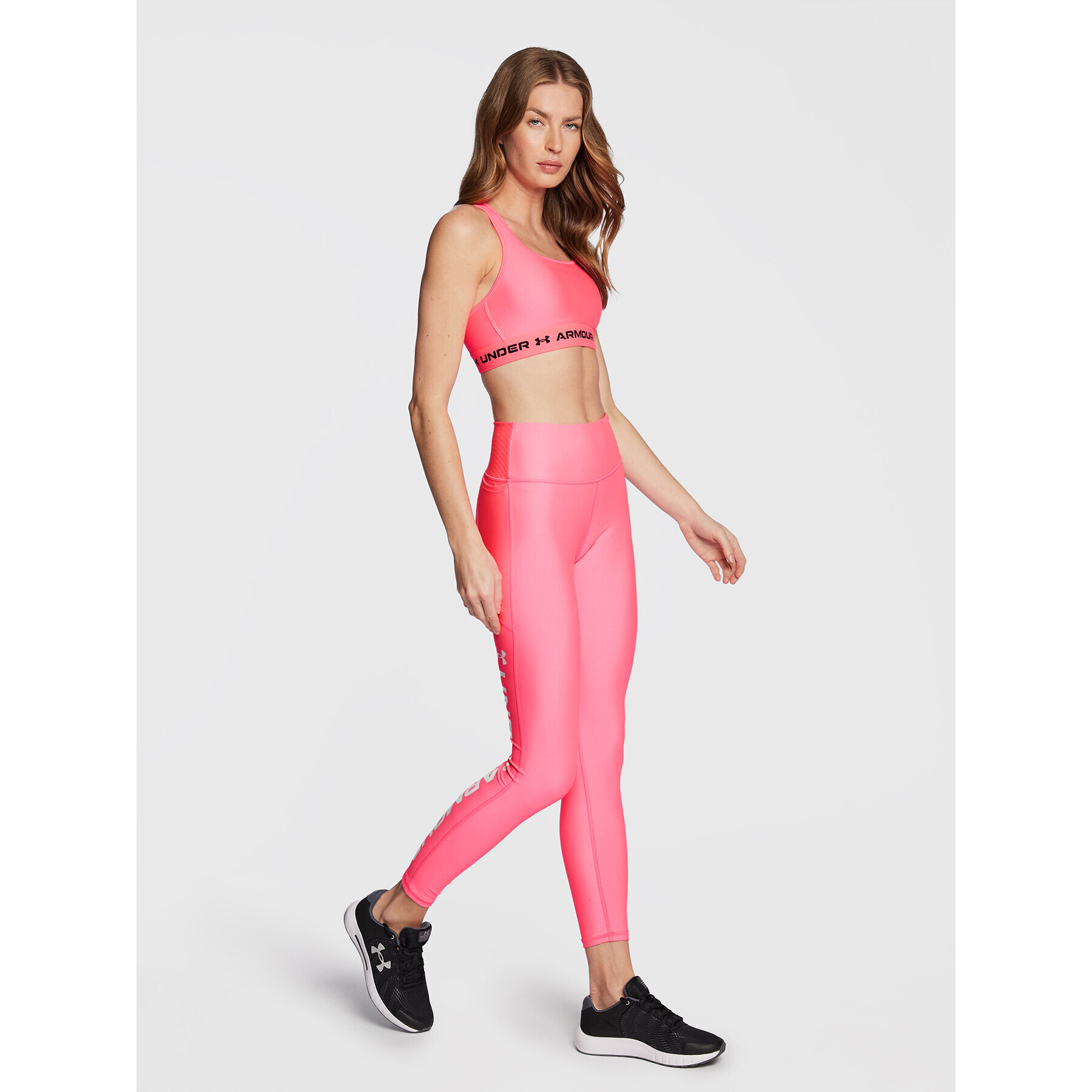 Under Armour Sutien sport Crossback 1361034 Roz - Pled.ro