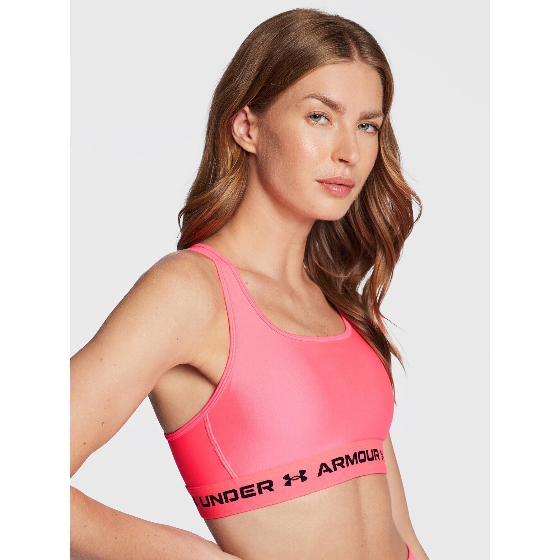 Under Armour Sutien sport Crossback 1361034 Roz - Pled.ro