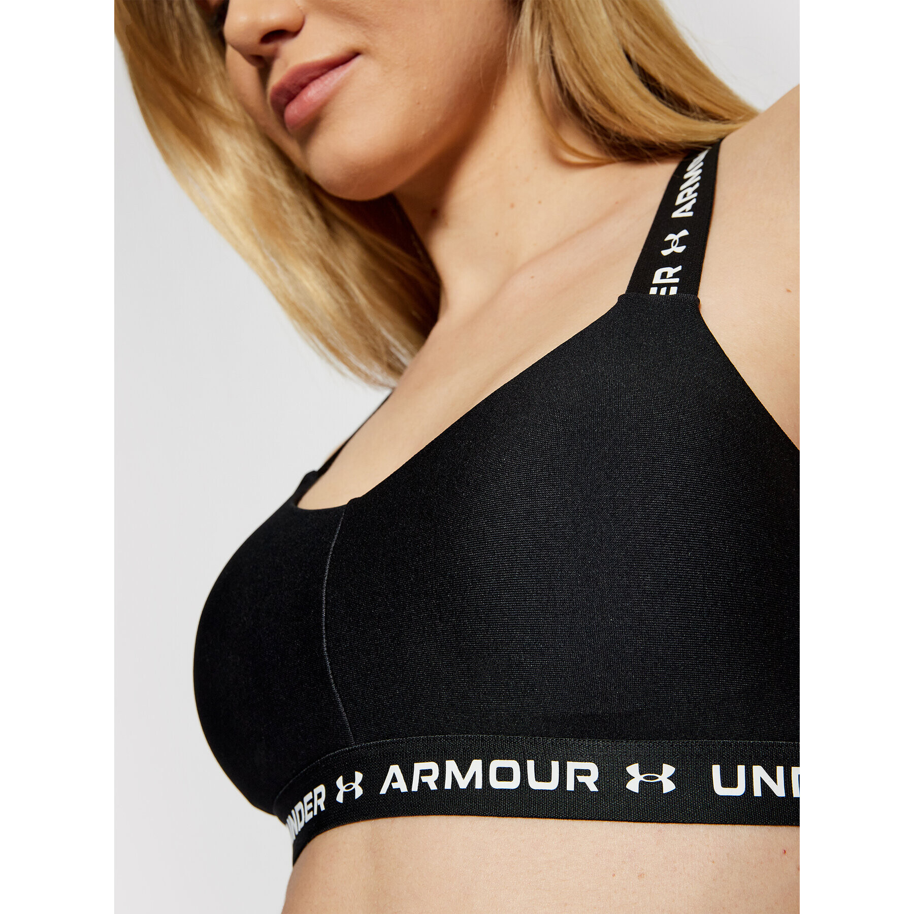 Under Armour Sutien sport Ua Crossback Low Sports 1361033 Negru - Pled.ro