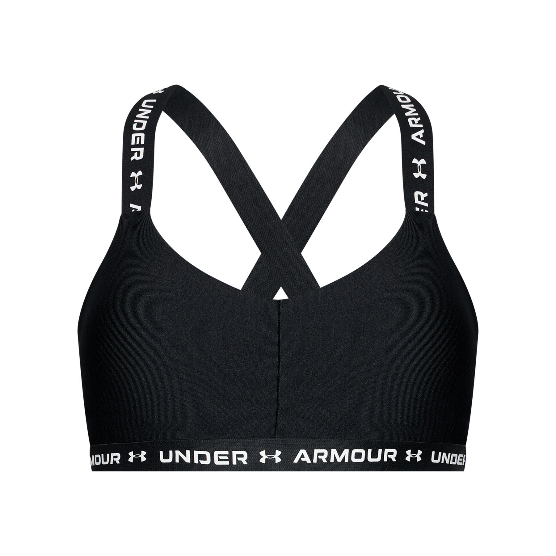 Under Armour Sutien sport Ua Crossback Low Sports 1361033 Negru - Pled.ro