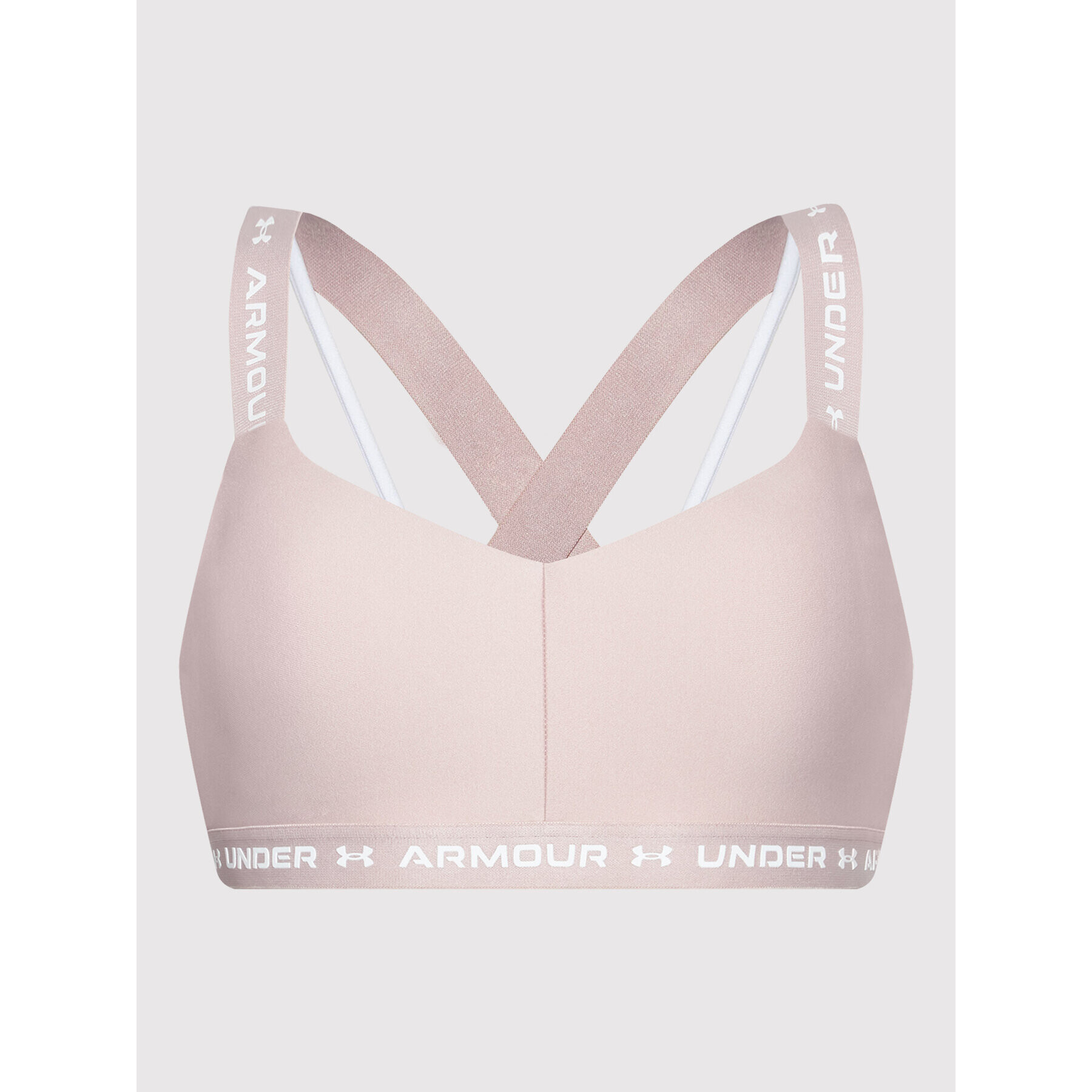 Under Armour Sutien sport Ua Crossback Low Sports 1361033 Roz - Pled.ro