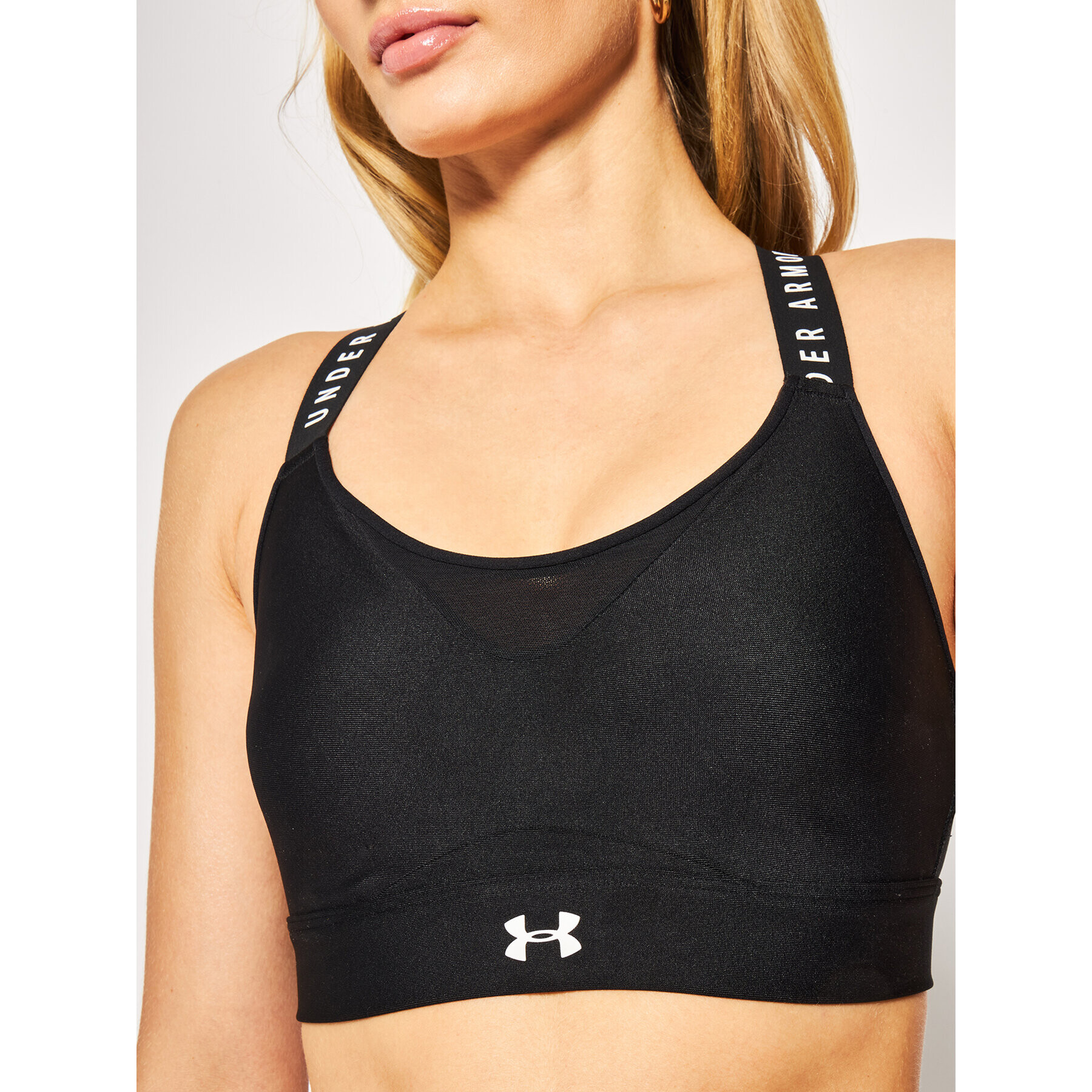 Under Armour Sutien sport Ua Infinity High Sports 1351994 Negru - Pled.ro