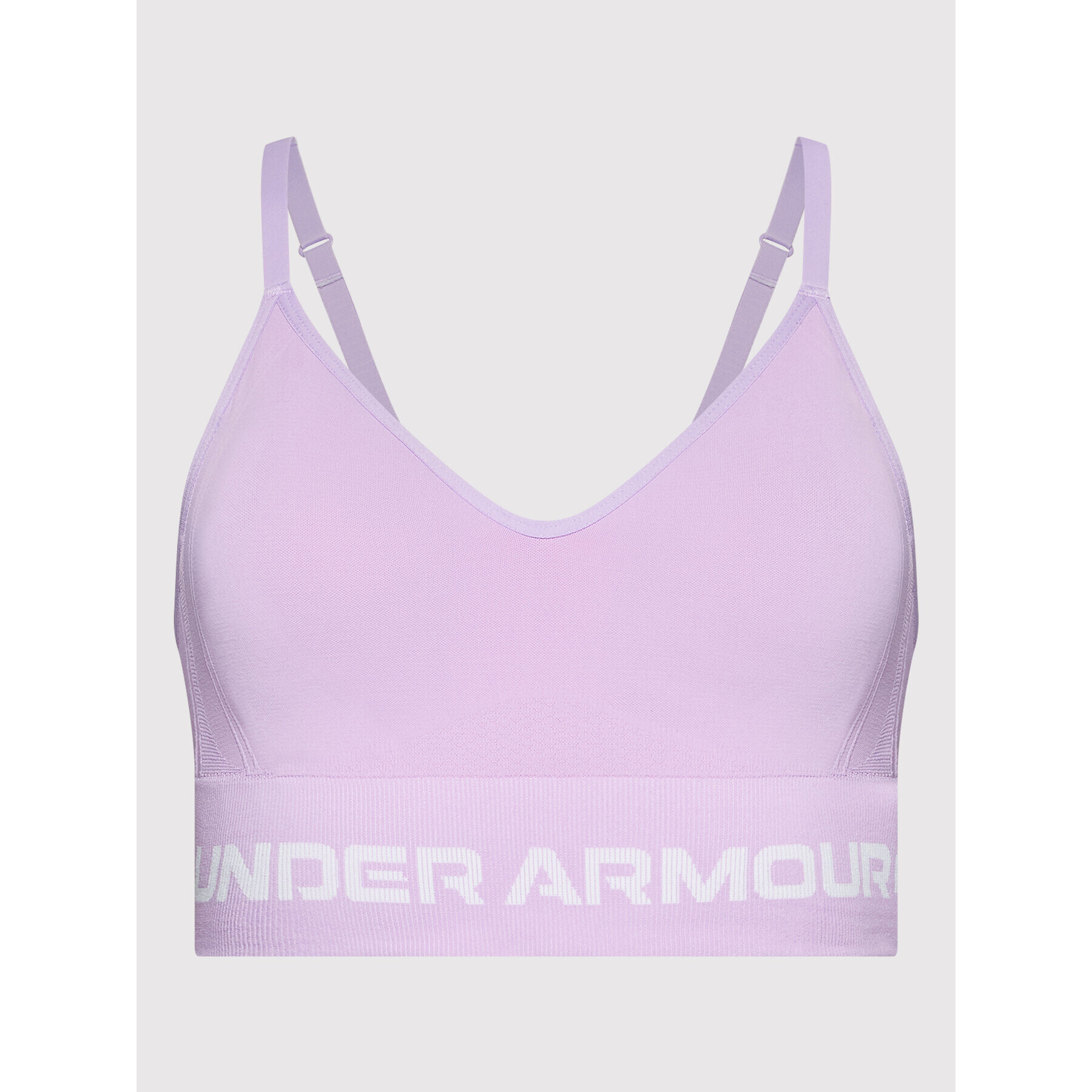 Under Armour Sutien sport Ua Seamless Low Long 1357719 Violet - Pled.ro