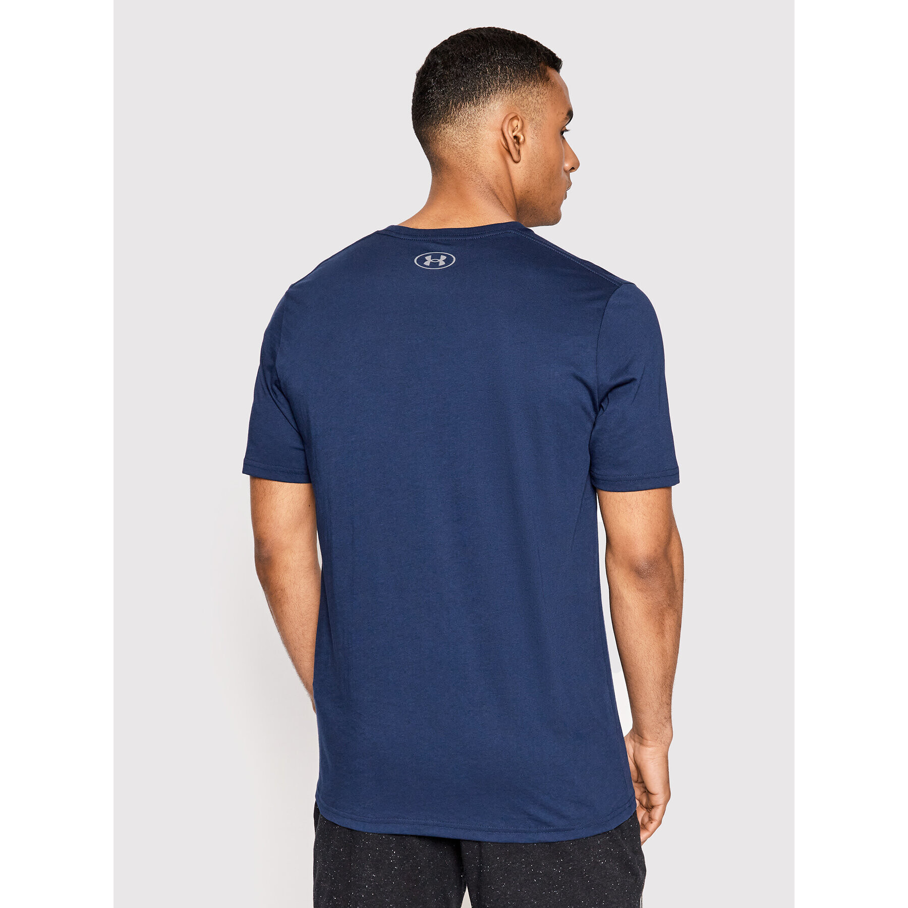 Under Armour Tricou Big Logo 1329583 Bleumarin Regular Fit - Pled.ro