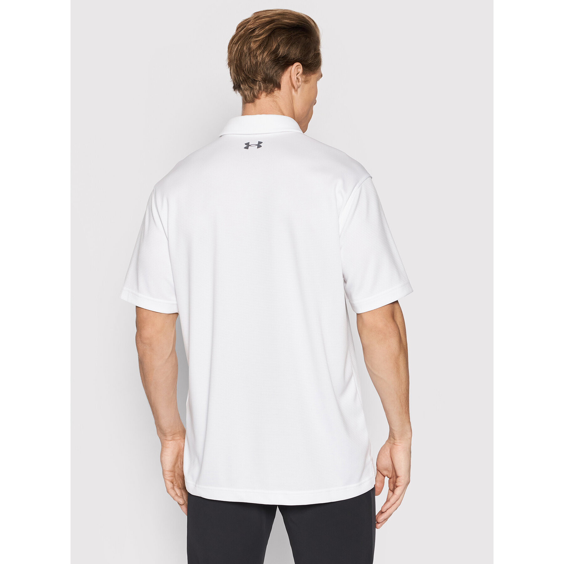 Under Armour Tricou polo UA Tech 1290140 Alb Regular Fit - Pled.ro