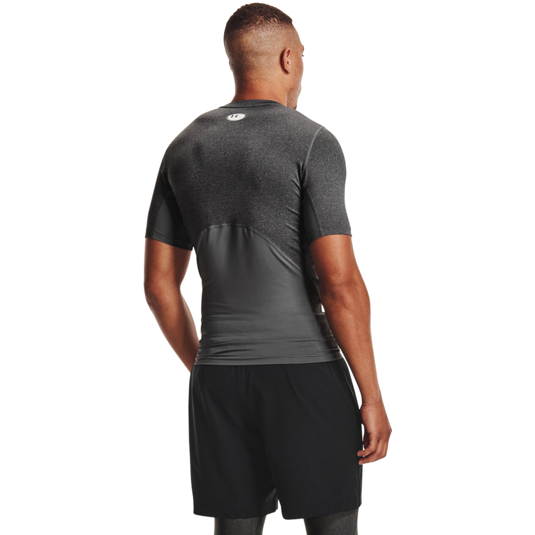 Under Armour Tricou tehnic HeatGear® 1361518 Gri Slim Fit - Pled.ro