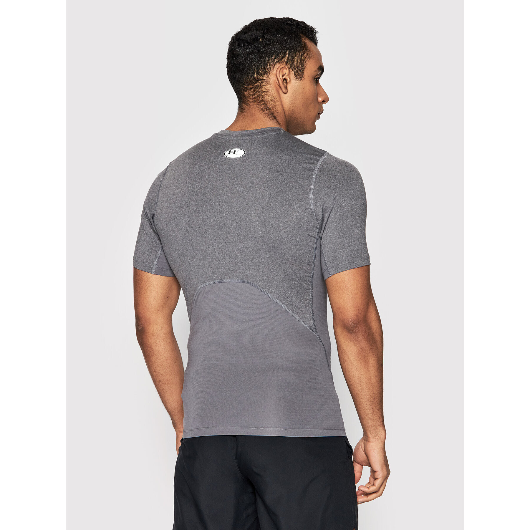 Under Armour Tricou tehnic HeatGear® 1361518 Gri Slim Fit - Pled.ro