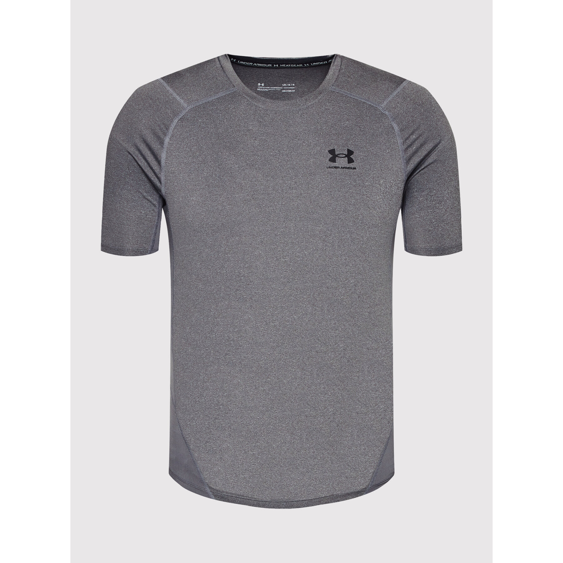 Under Armour Tricou tehnic HeatGear® 1361518 Gri Slim Fit - Pled.ro